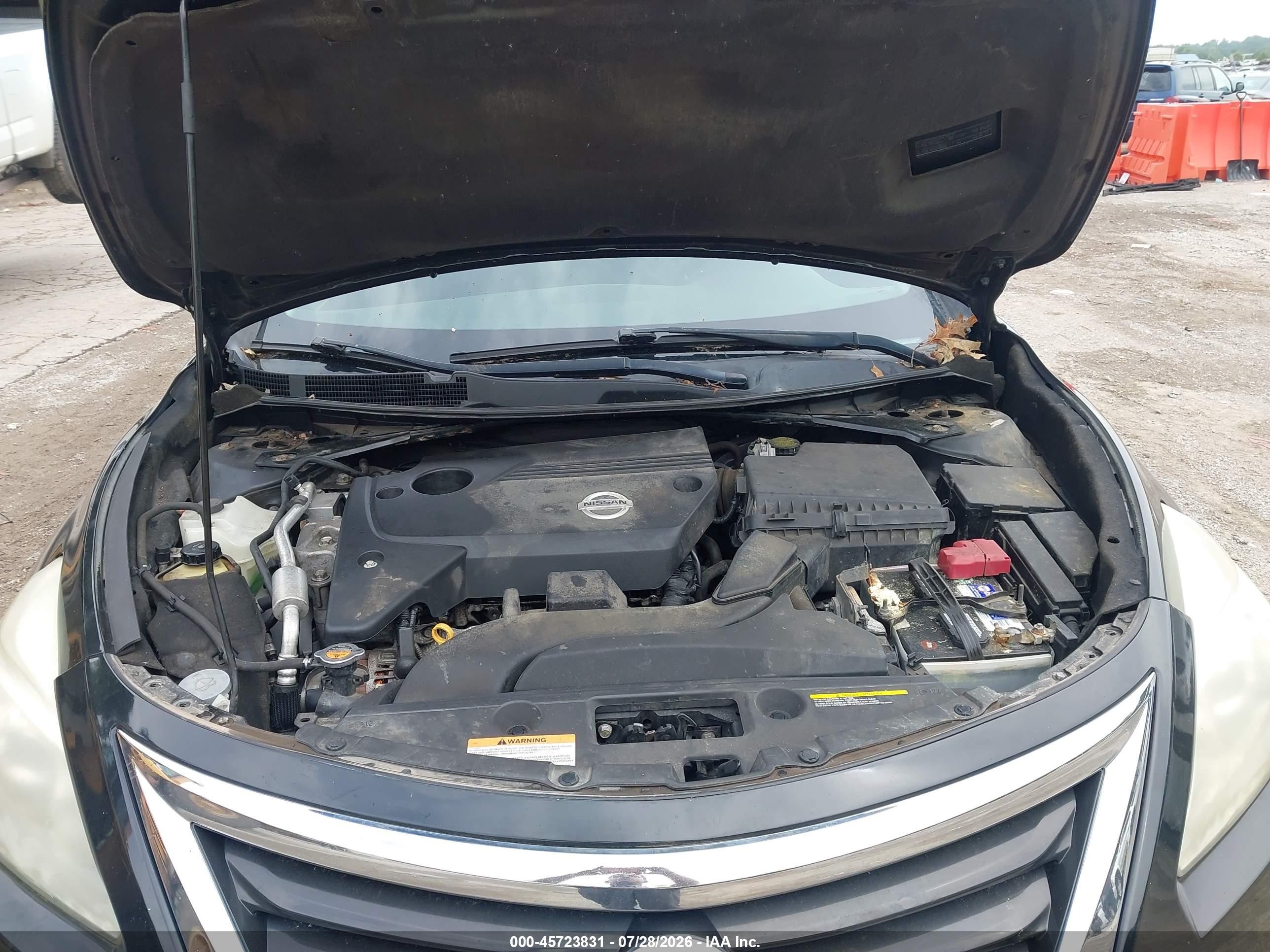 2015 Nissan Altima 2.5 S Black vin: 1N4AL3AP4FN319282