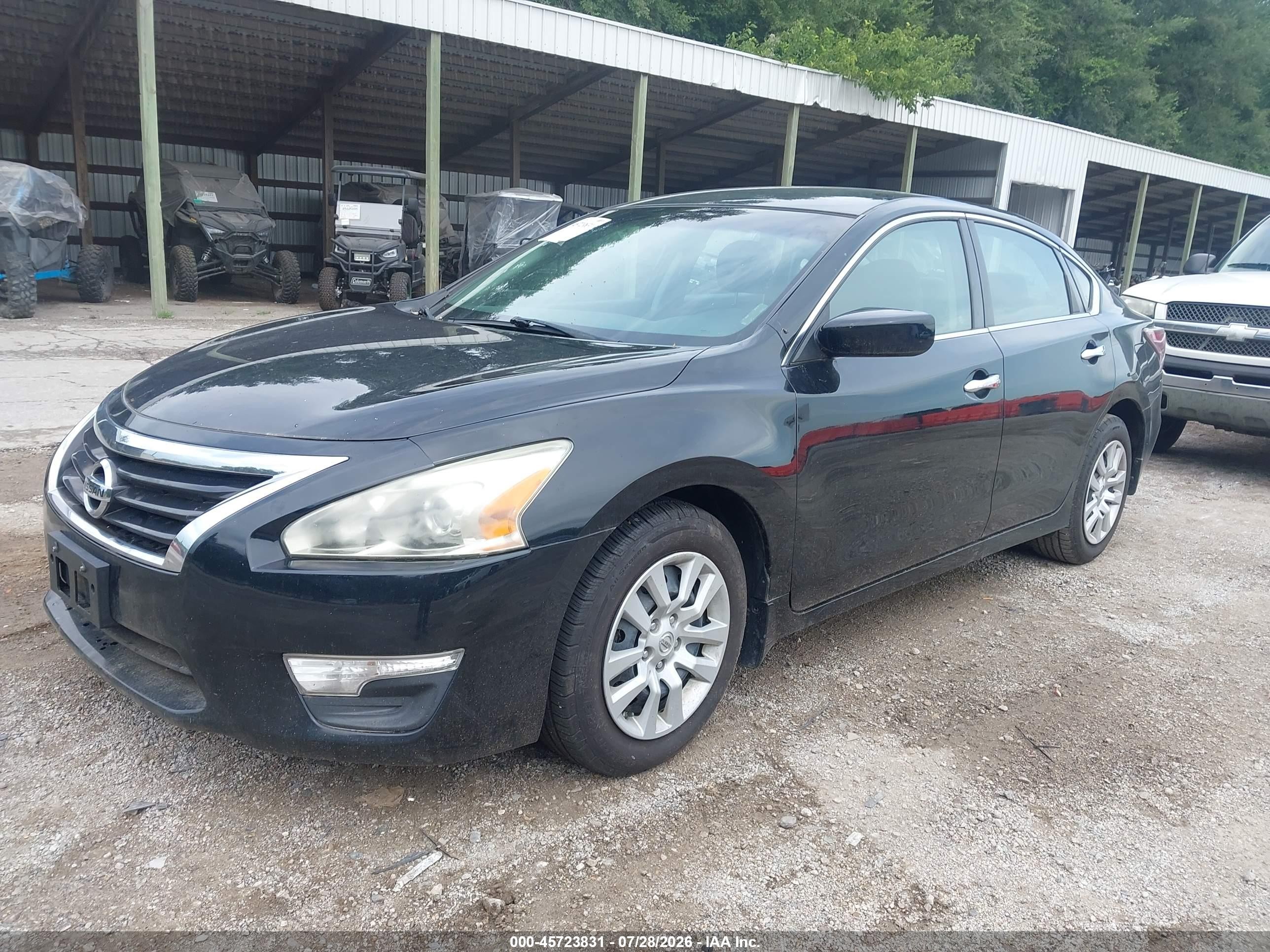 2015 Nissan Altima 2.5 S Black vin: 1N4AL3AP4FN319282