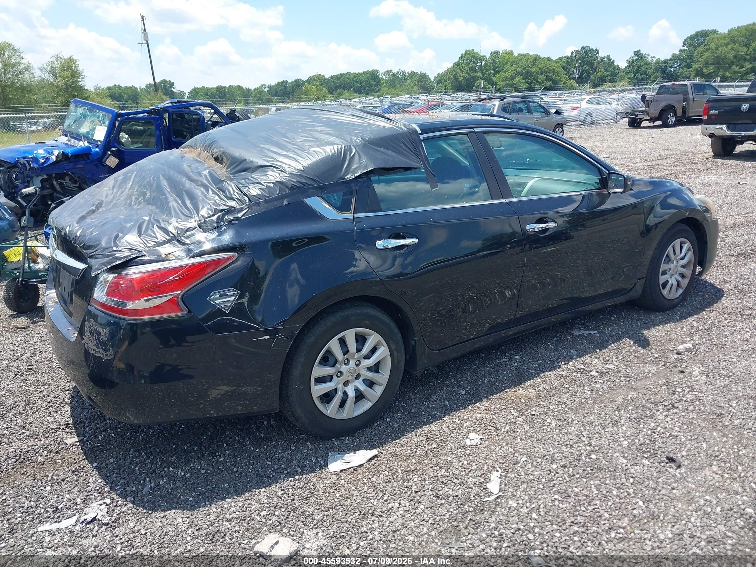 2015 Nissan Altima 2.5/2.5 S/2.5 Sl/2.5 Sv Black vin: 1N4AL3AP4FN321971