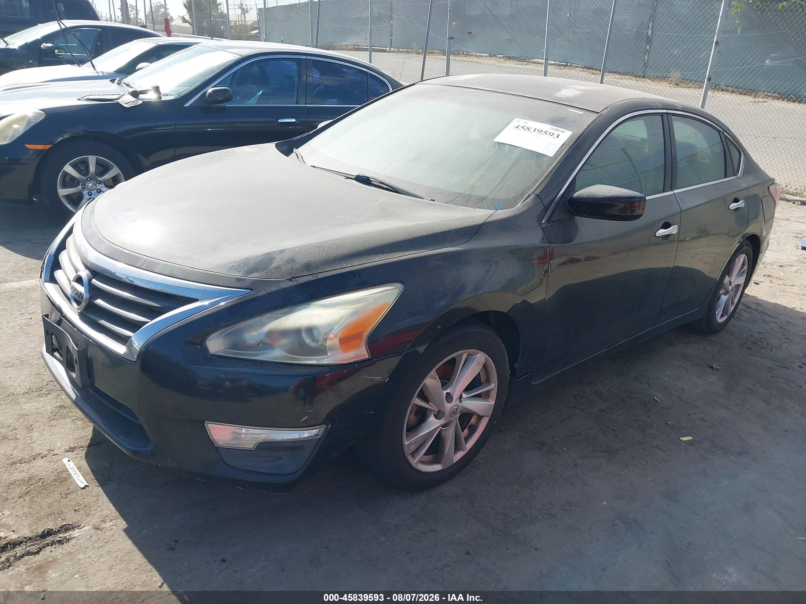 2015 Nissan Altima 2.5 S Black vin: 1N4AL3AP4FN323039