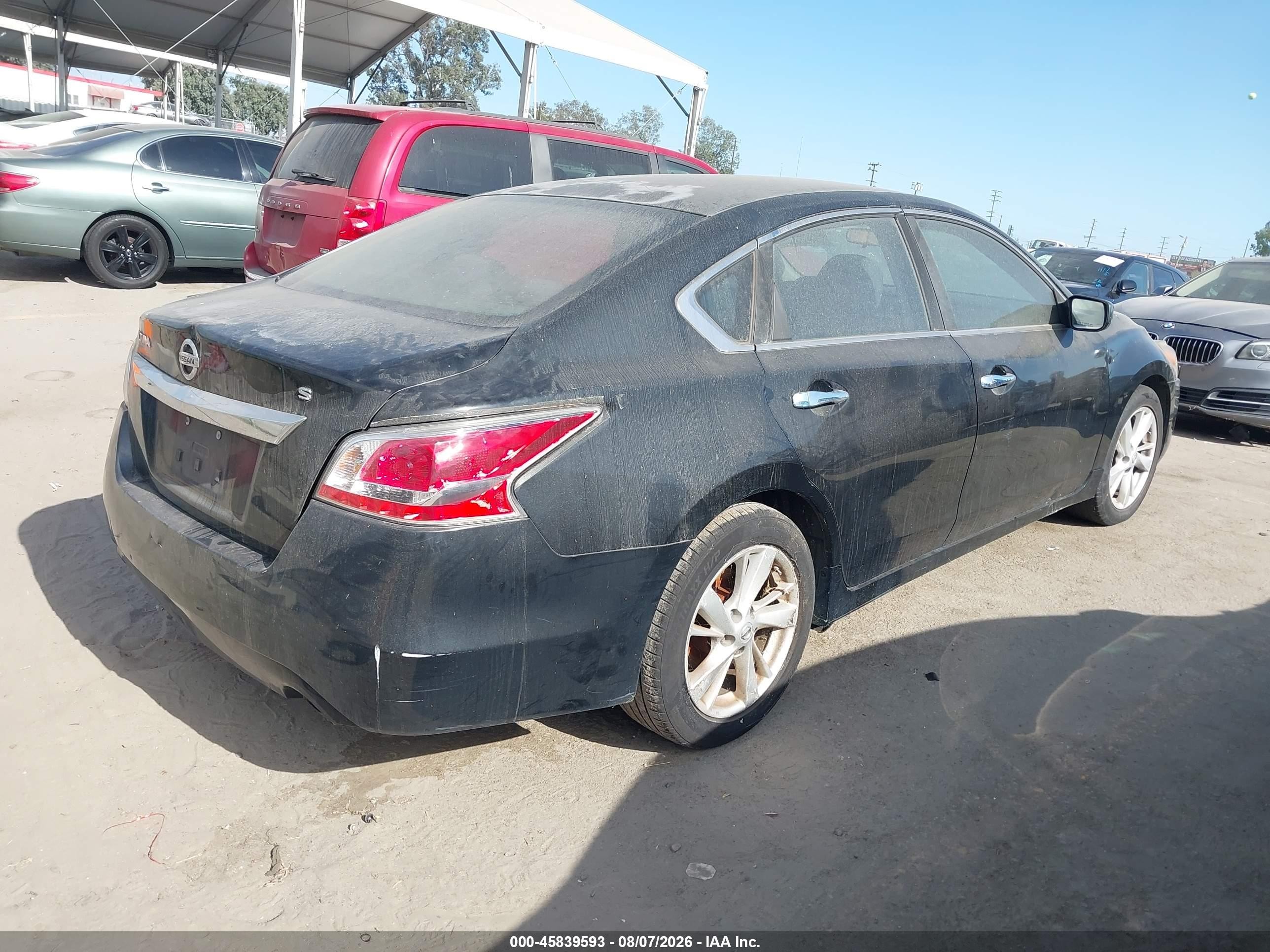 2015 Nissan Altima 2.5 S Black vin: 1N4AL3AP4FN323039