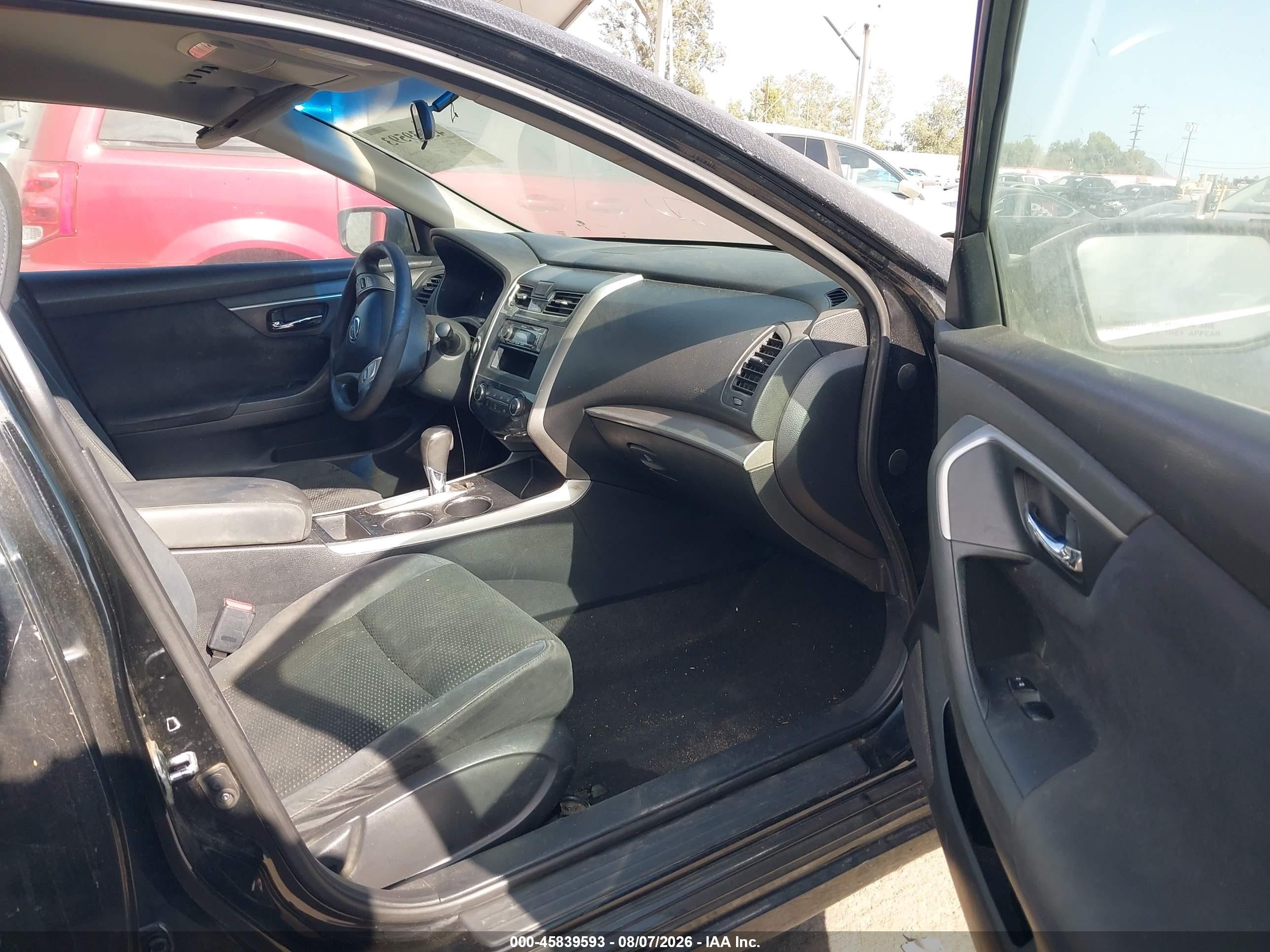 2015 Nissan Altima 2.5 S Black vin: 1N4AL3AP4FN323039