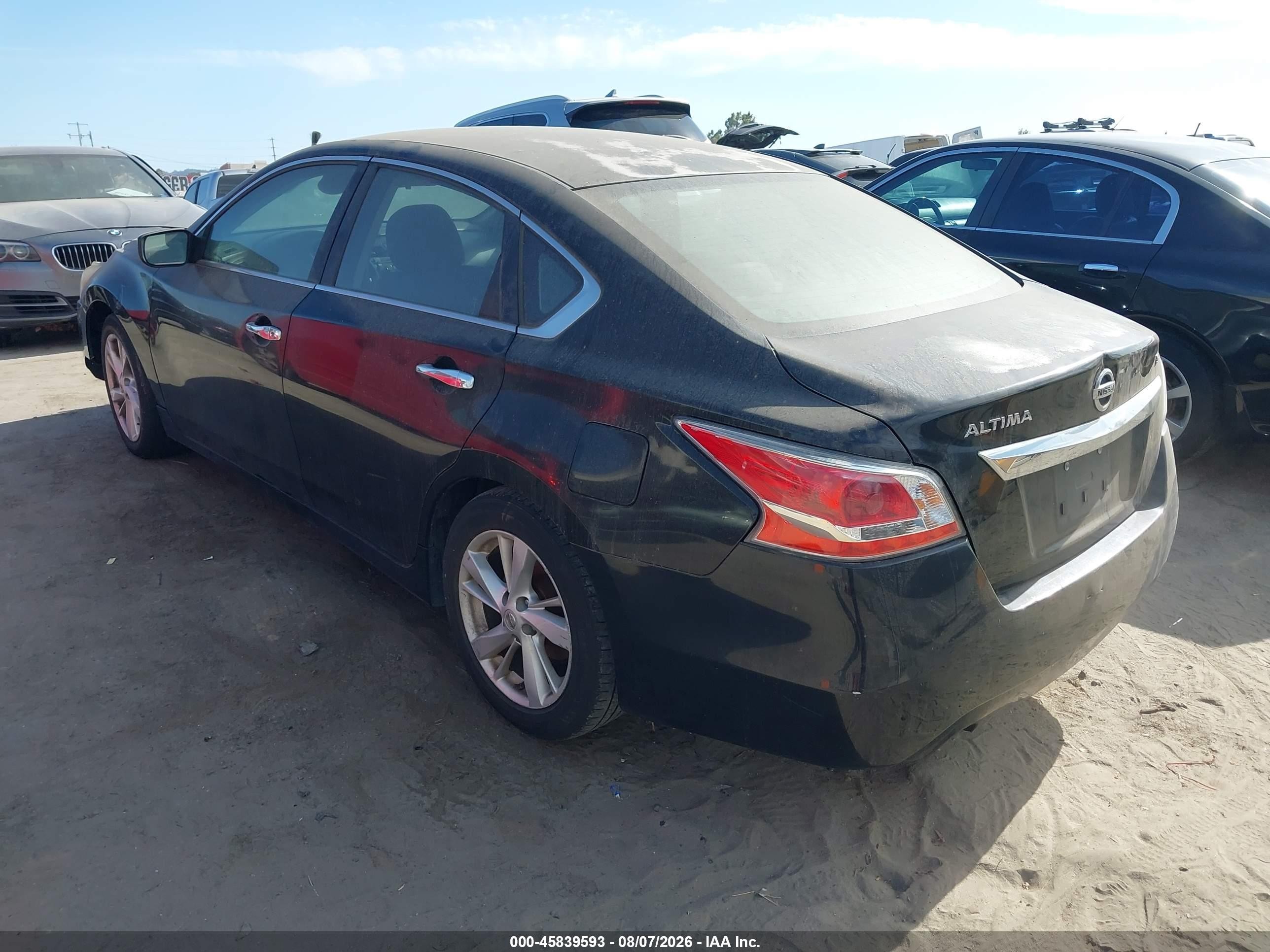 2015 Nissan Altima 2.5 S Black vin: 1N4AL3AP4FN323039