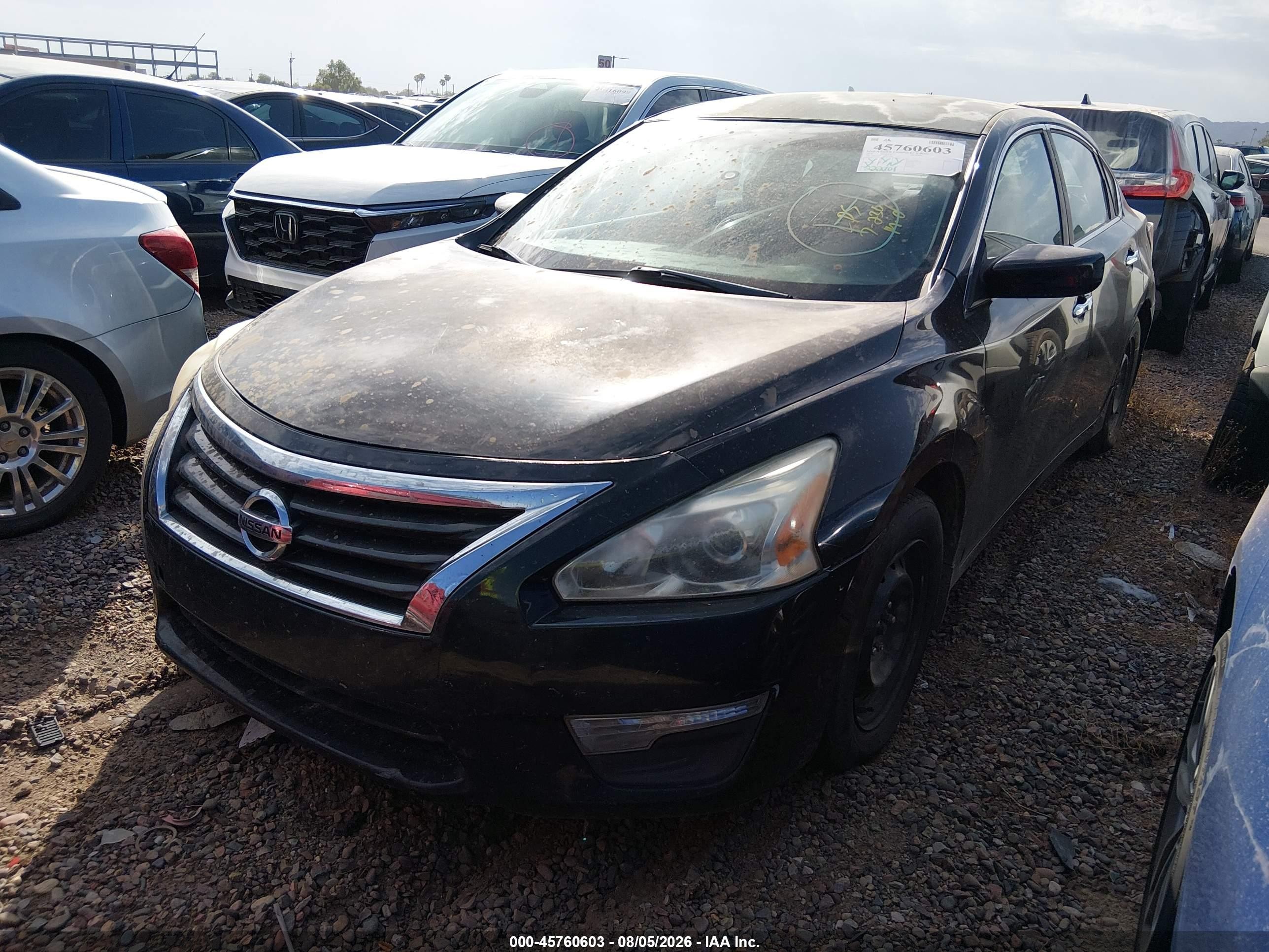 2015 Nissan Altima 2.5 S Черный vin: 1N4AL3AP4FN323946