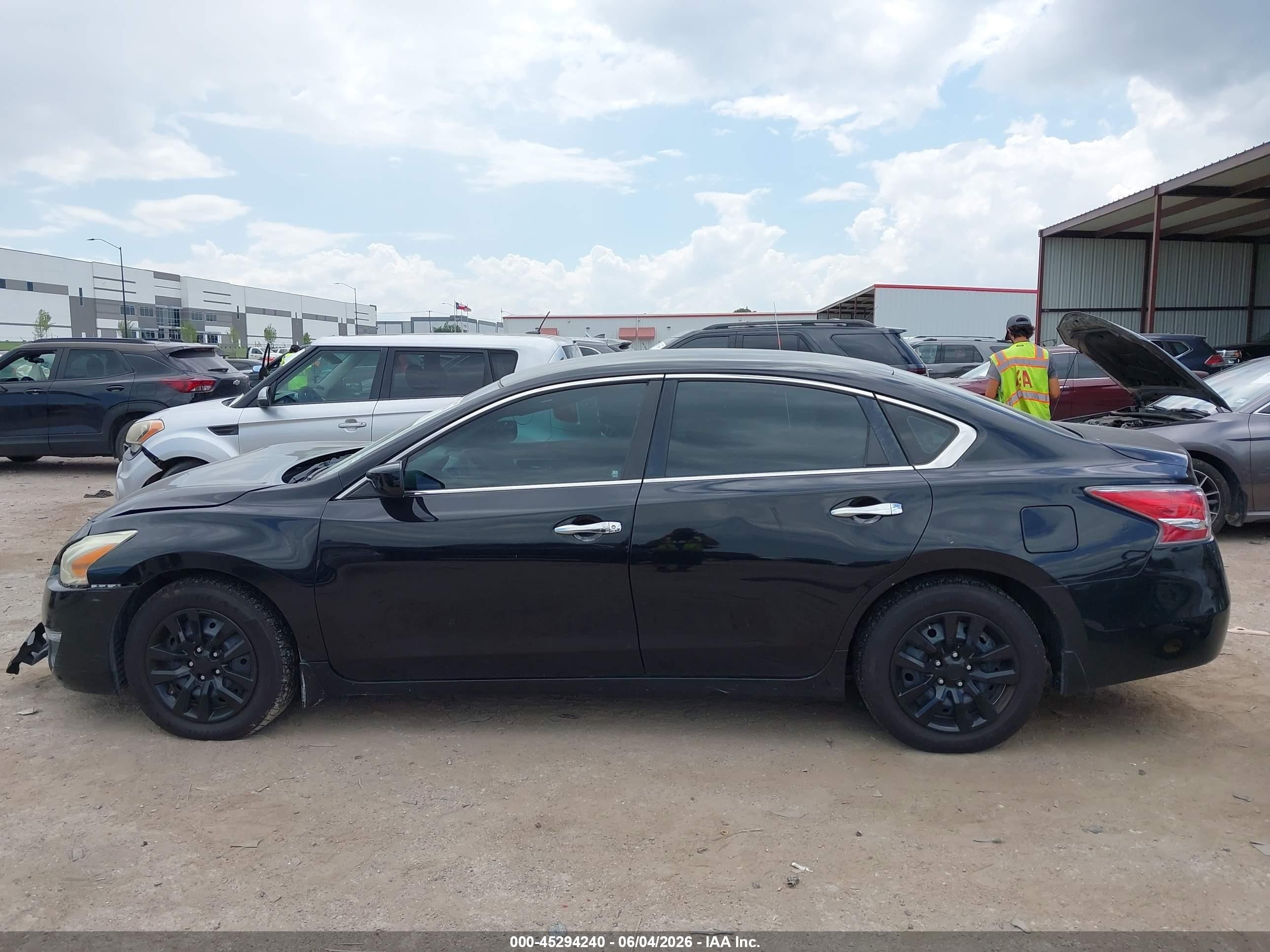 2015 Nissan Altima 2.5 S Black vin: 1N4AL3AP4FN328595