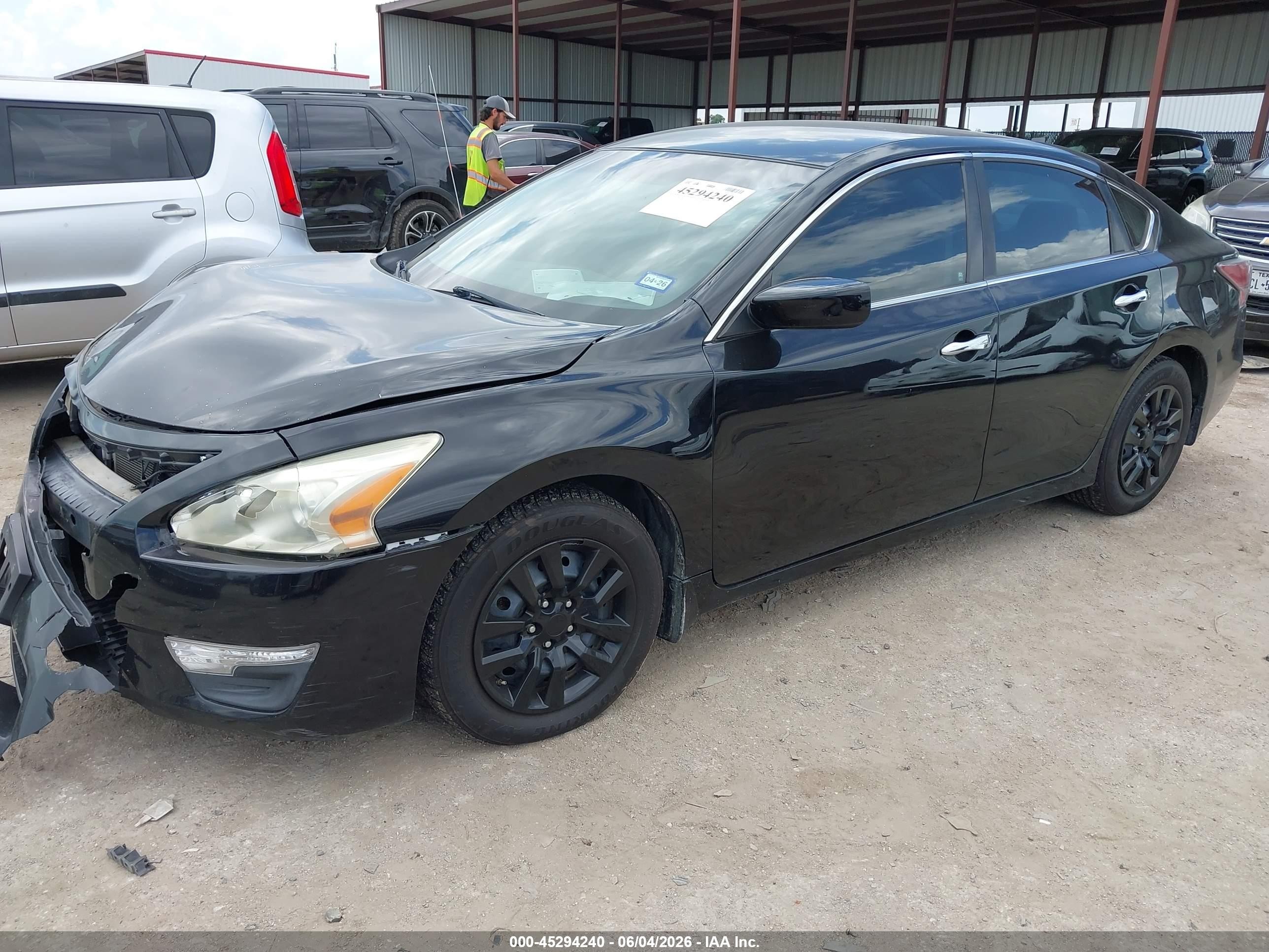 2015 Nissan Altima 2.5 S Black vin: 1N4AL3AP4FN328595