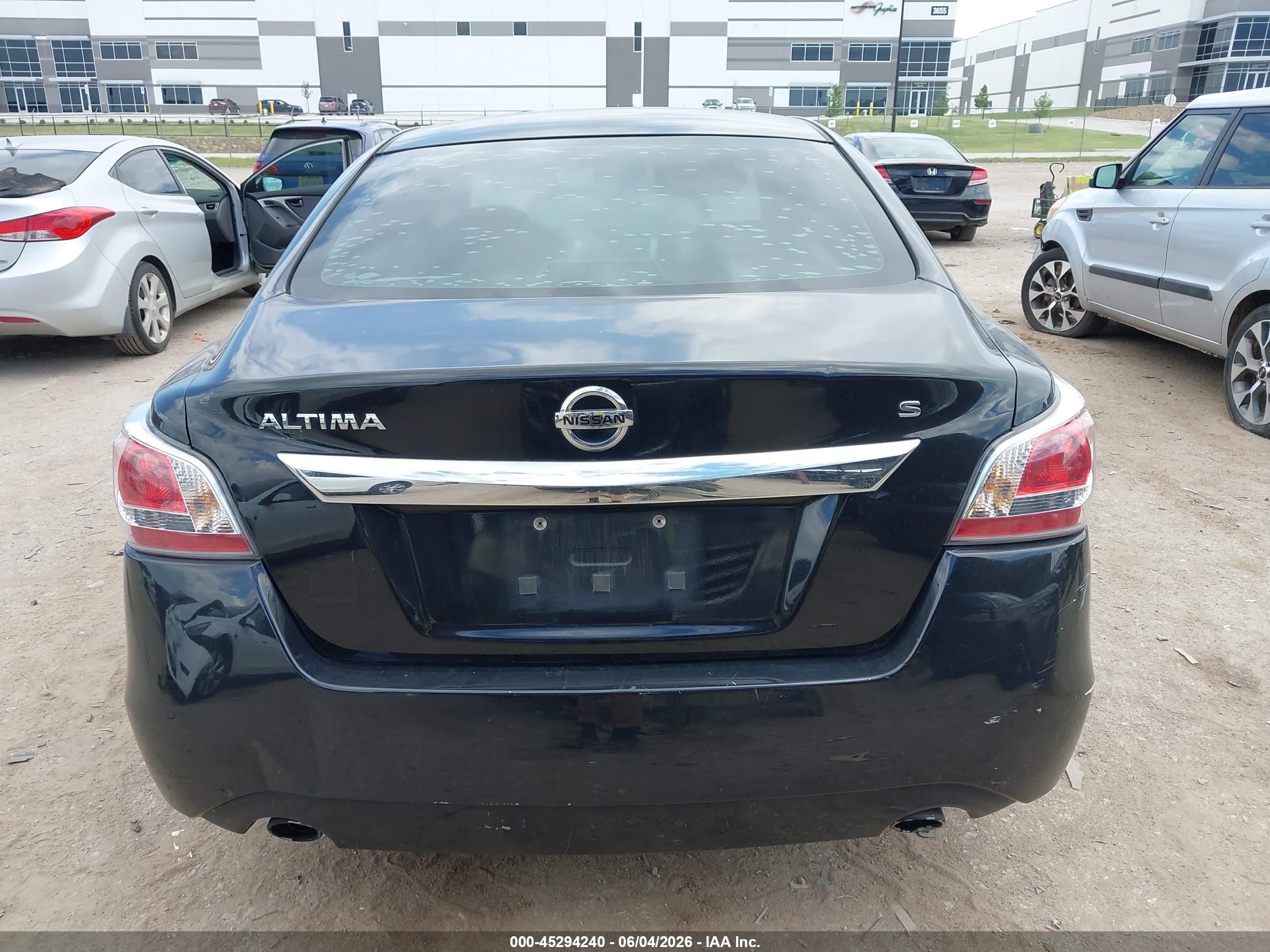 2015 Nissan Altima 2.5 S Black vin: 1N4AL3AP4FN328595