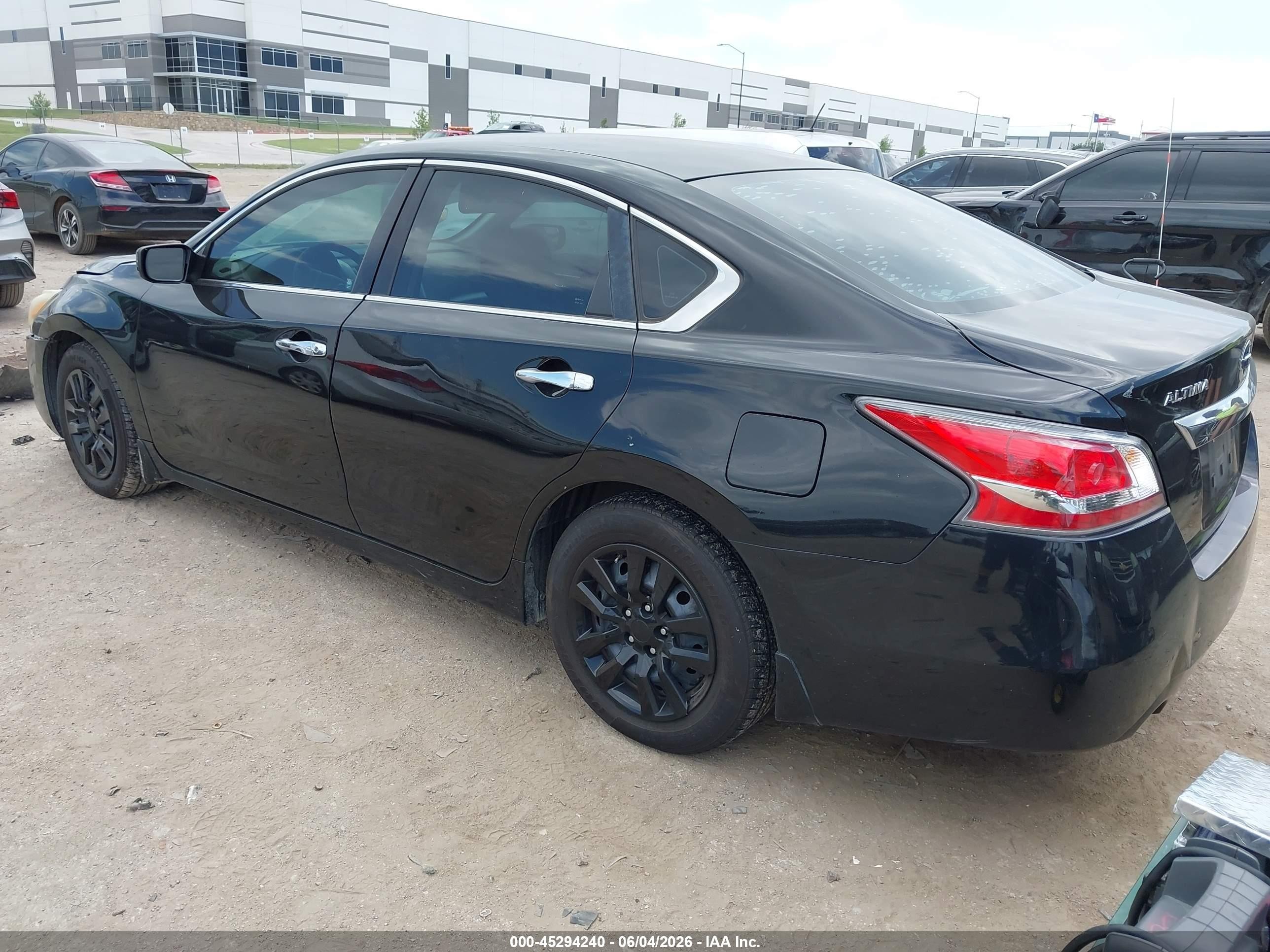 2015 Nissan Altima 2.5 S Black vin: 1N4AL3AP4FN328595