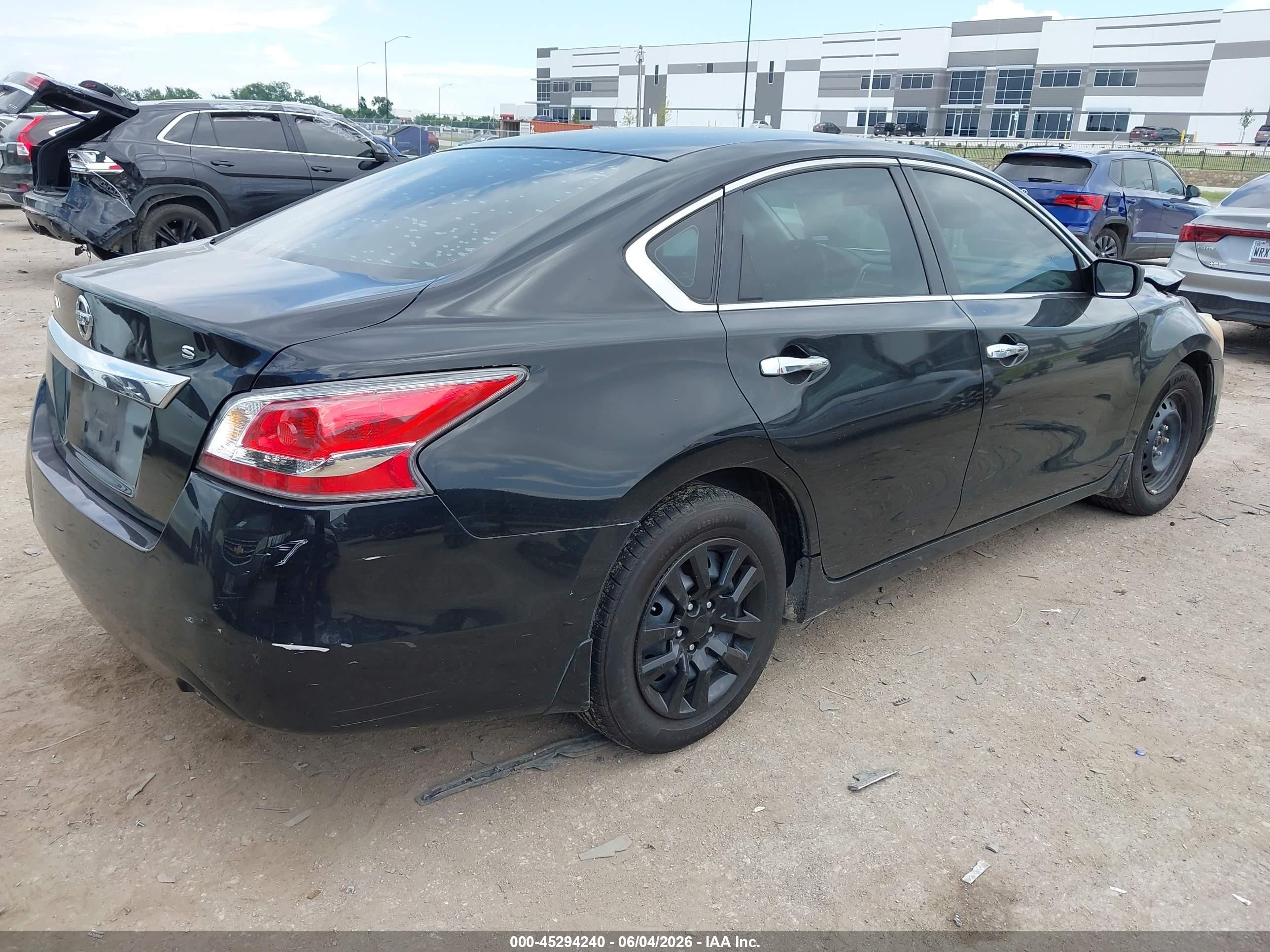 2015 Nissan Altima 2.5 S Black vin: 1N4AL3AP4FN328595