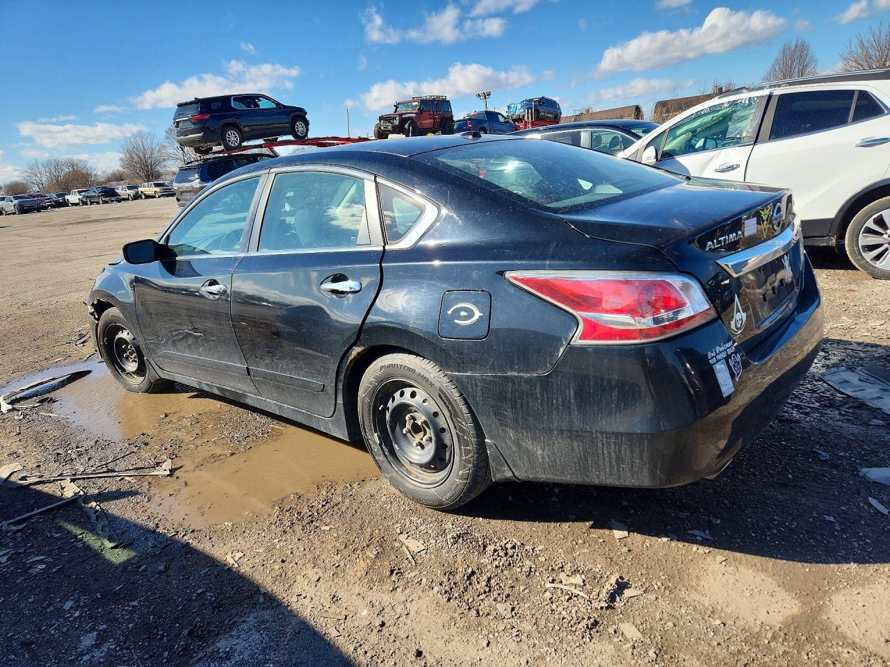 2015 Nissan Altima 2.5 S Black vin: 1N4AL3AP4FN343923