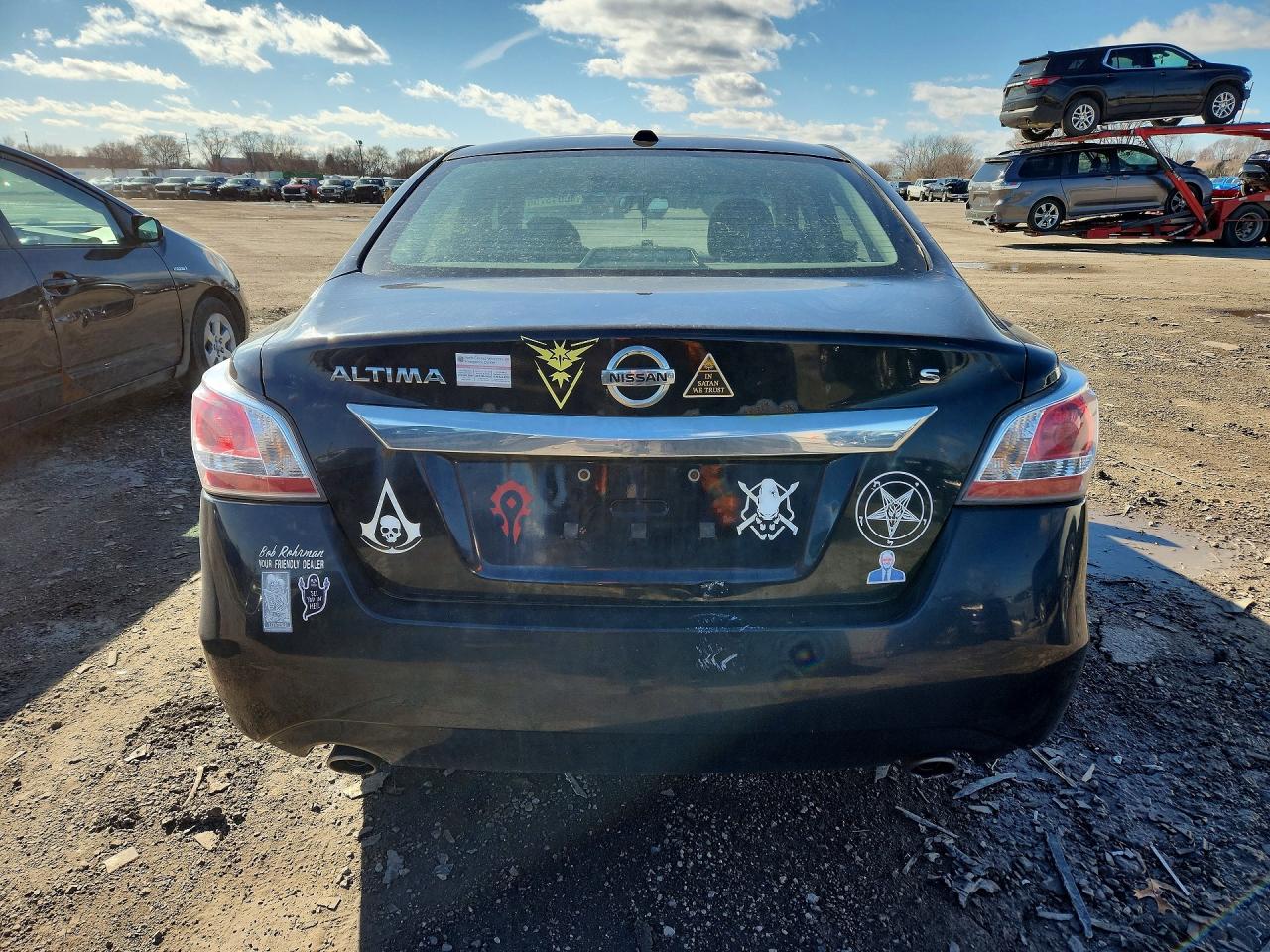 2015 Nissan Altima 2.5 S Black vin: 1N4AL3AP4FN343923