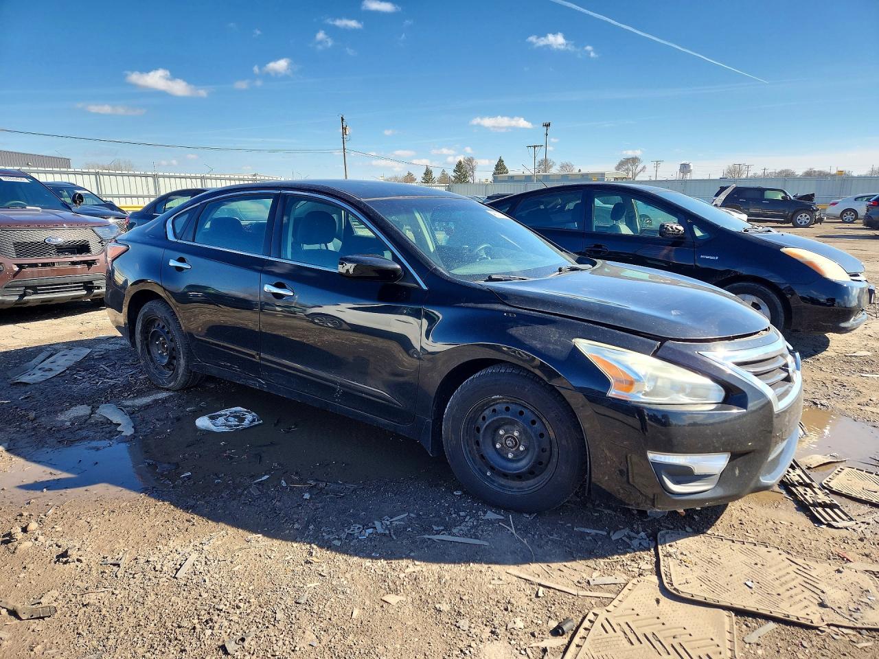 2015 Nissan Altima 2.5 S Black vin: 1N4AL3AP4FN343923