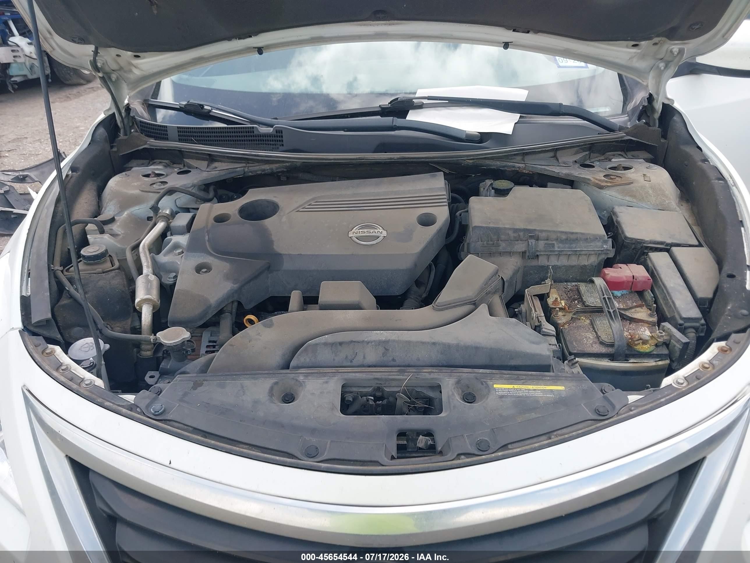 2015 Nissan Altima 2.5 Sl Белый vin: 1N4AL3AP4FN357482