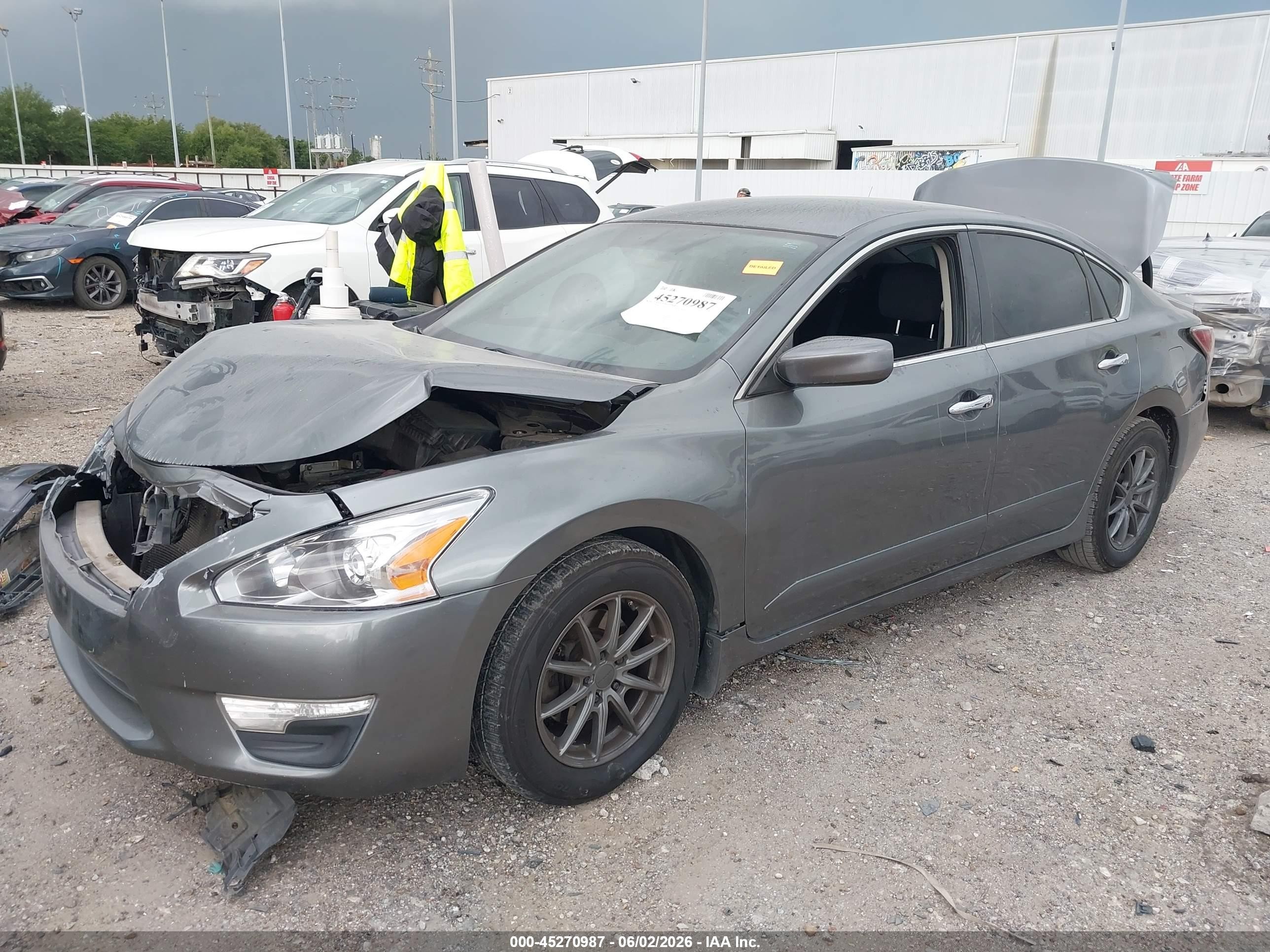 2015 Nissan Altima 2.5 S Gray vin: 1N4AL3AP4FN368191