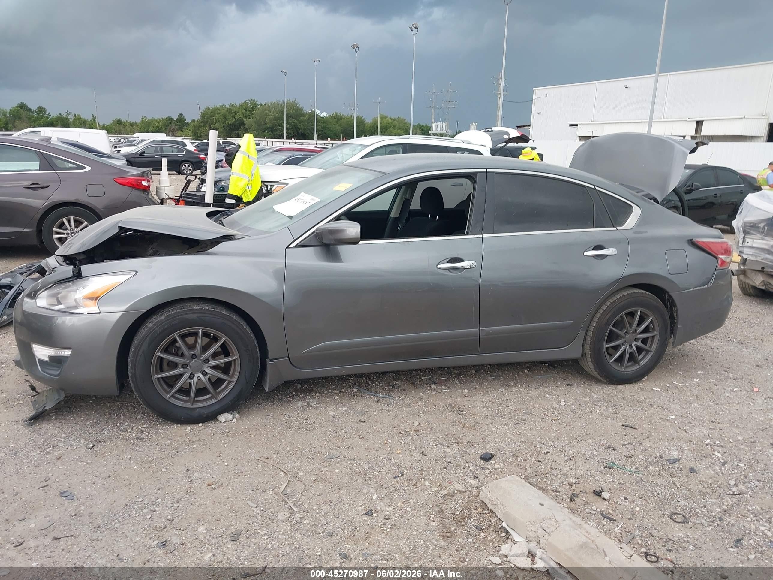 2015 Nissan Altima 2.5 S Gray vin: 1N4AL3AP4FN368191