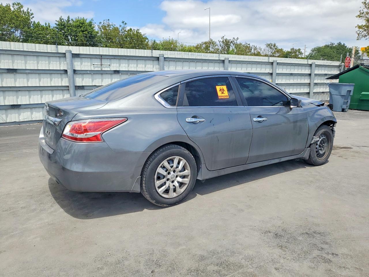 2015 Nissan Altima 2.5 S Gray vin: 1N4AL3AP4FN382902