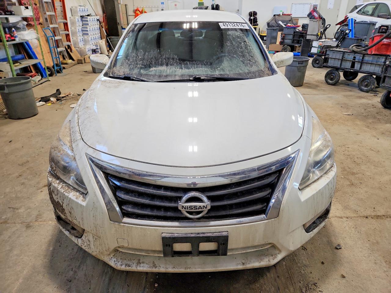 2015 Nissan Altima 2.5 White vin: 1N4AL3AP4FN392555