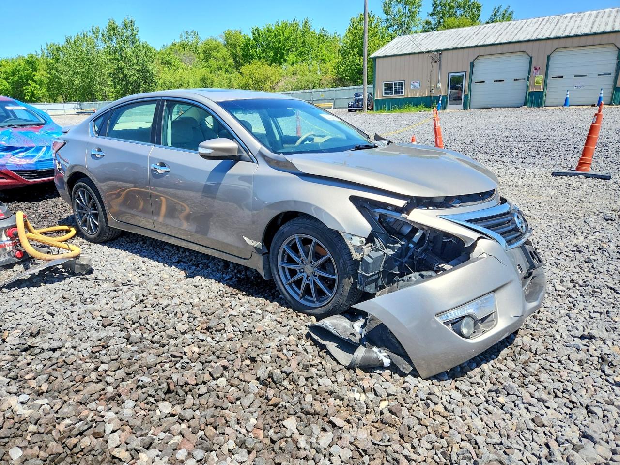 2015 Nissan Altima 2.5 Sl Beige vin: 1N4AL3AP4FN393219