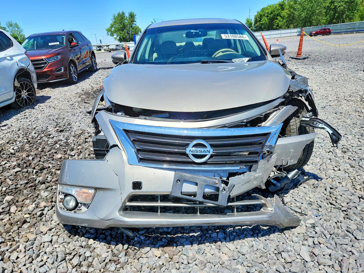 2015 Nissan Altima 2.5 Sl Beige vin: 1N4AL3AP4FN393219