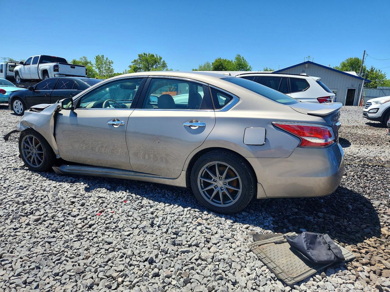 2015 Nissan Altima 2.5 Sl Beige vin: 1N4AL3AP4FN393219