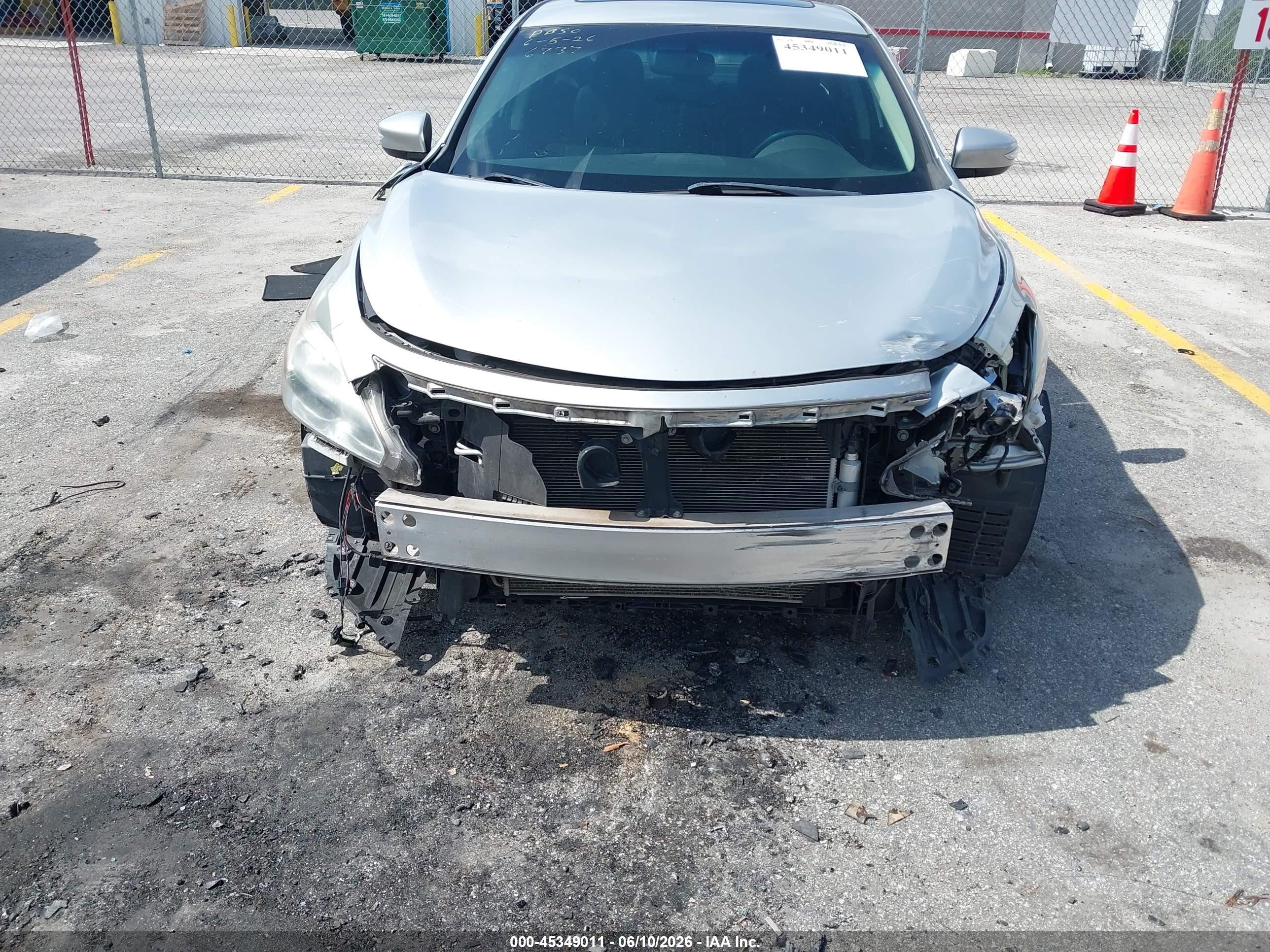 2015 Nissan Altima 2.5 Sl Silver vin: 1N4AL3AP4FN398310