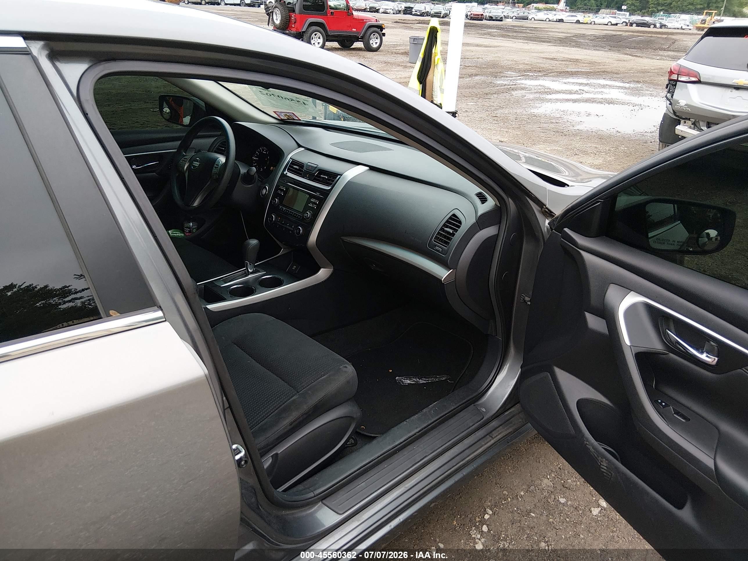 2015 Nissan Altima 2.5 S Gray vin: 1N4AL3AP4FN401996
