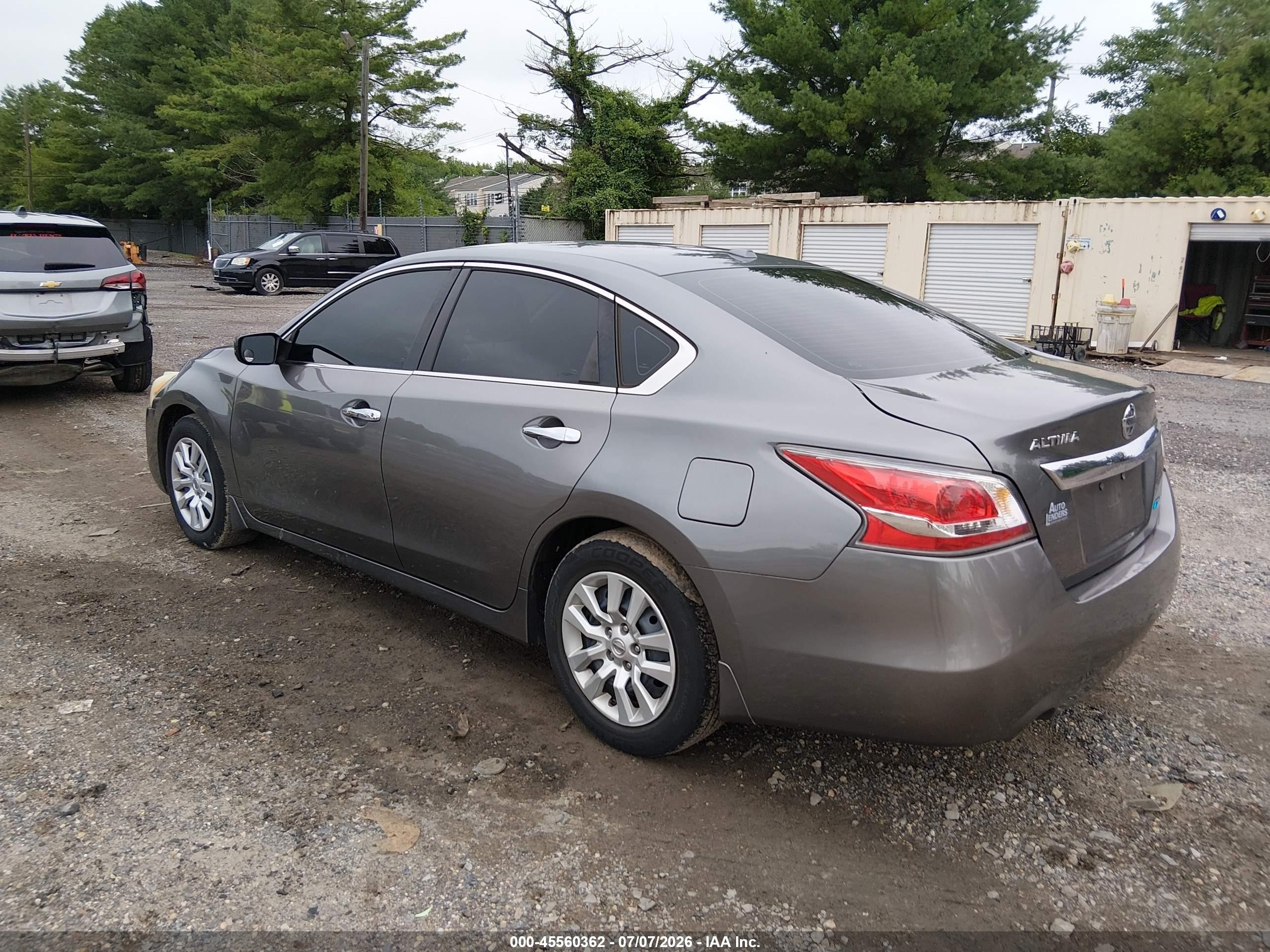 2015 Nissan Altima 2.5 S Gray vin: 1N4AL3AP4FN401996