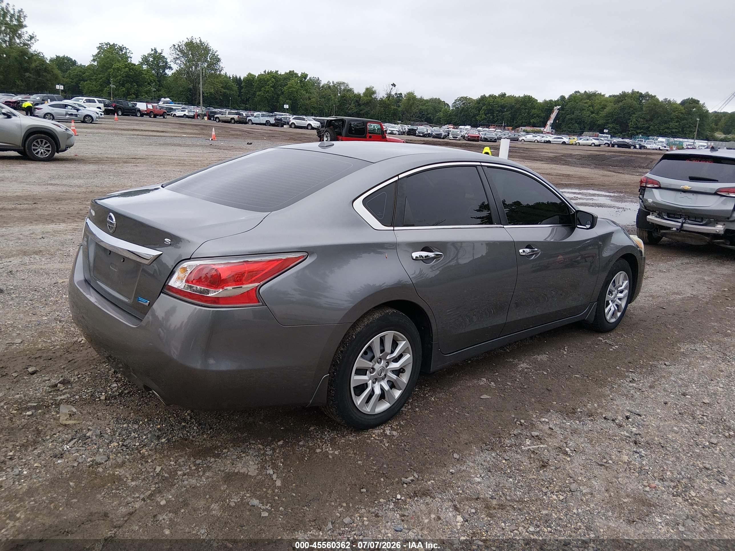 2015 Nissan Altima 2.5 S Gray vin: 1N4AL3AP4FN401996