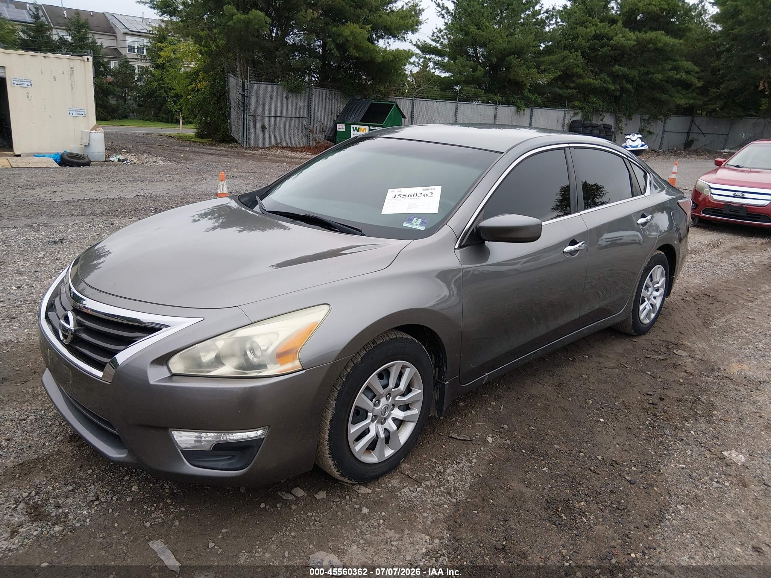 2015 Nissan Altima 2.5 S Gray vin: 1N4AL3AP4FN401996