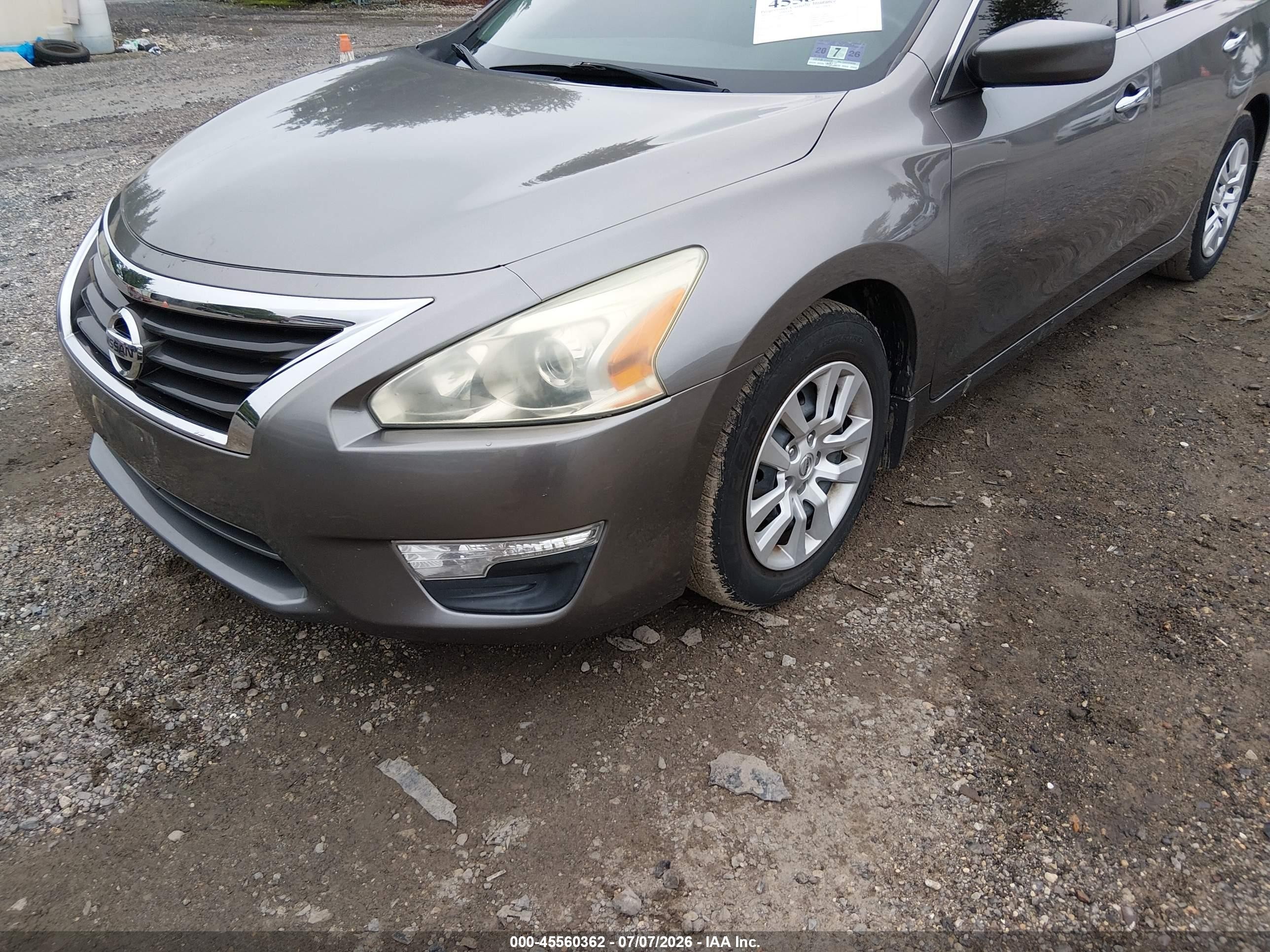 2015 Nissan Altima 2.5 S Gray vin: 1N4AL3AP4FN401996
