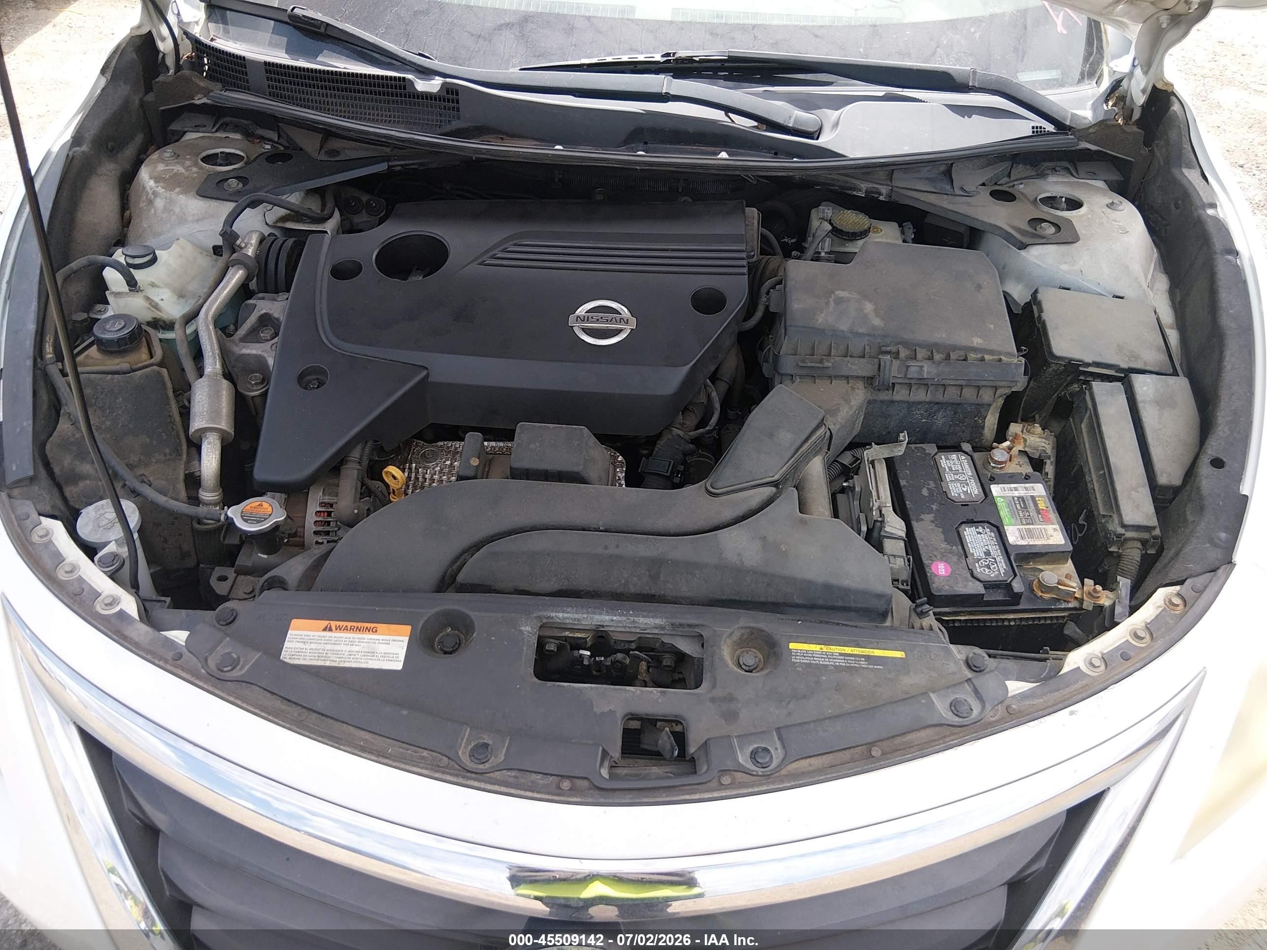 2015 Nissan Altima 2.5 S White vin: 1N4AL3AP4FN402937