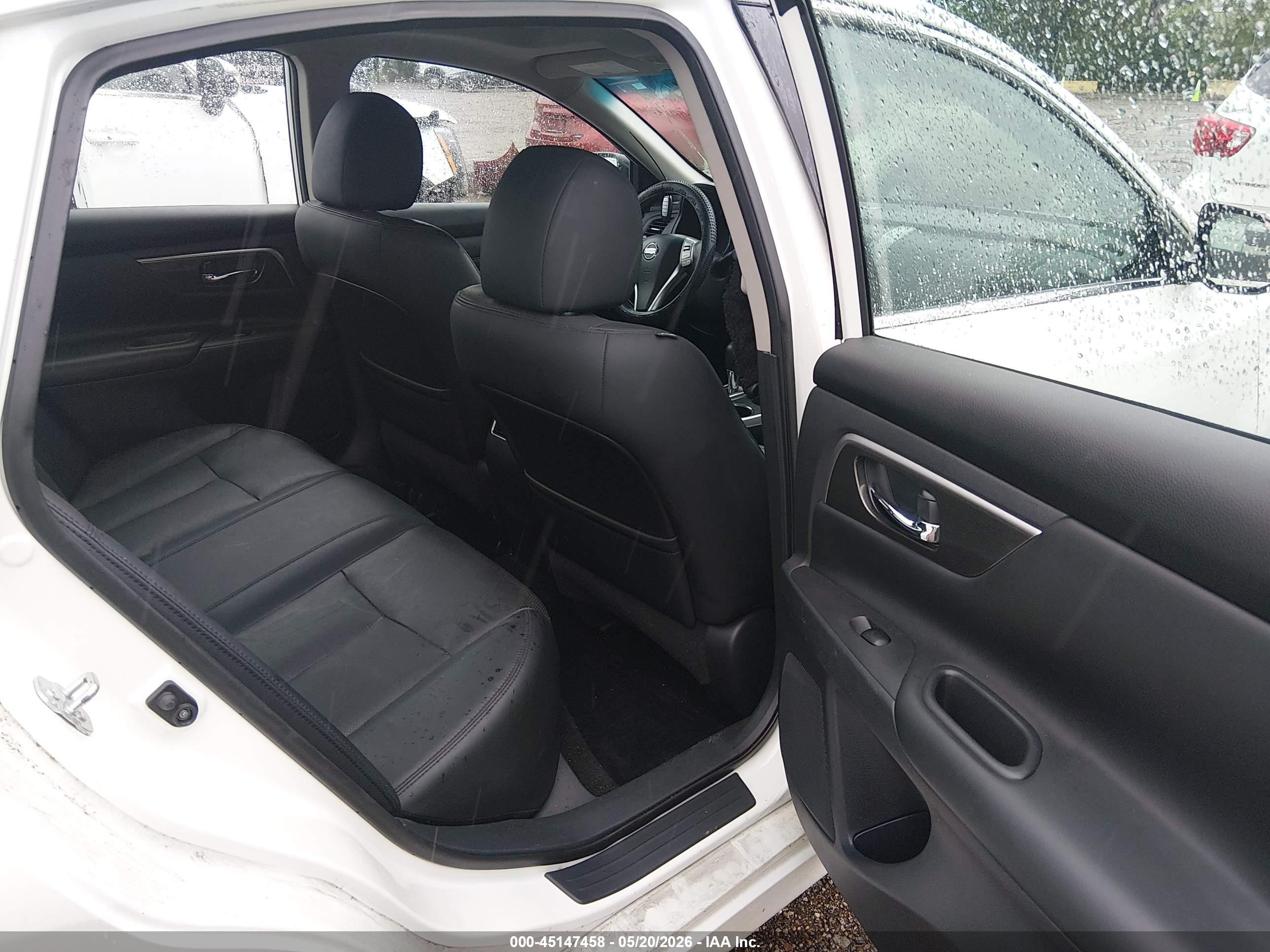 2015 Nissan Altima 2.5 Sl White vin: 1N4AL3AP4FN872630