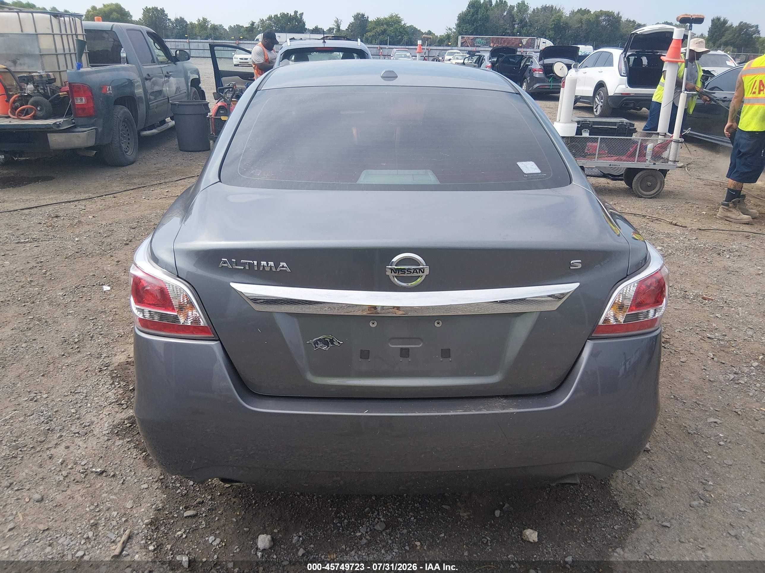 2015 Nissan Altima 2.5/2.5 S/2.5 Sl/2.5 Sv Gray vin: 1N4AL3AP4FN873390