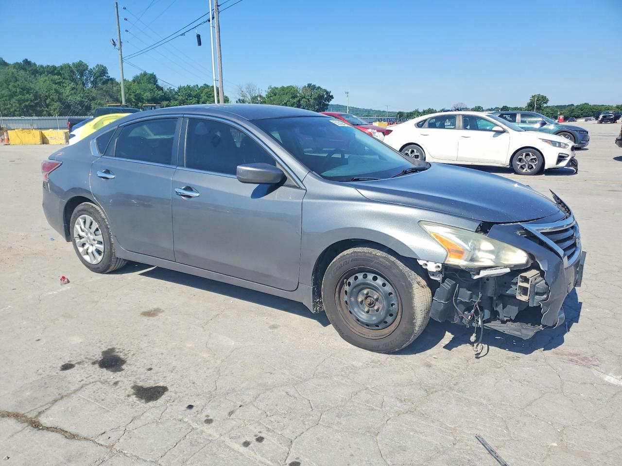 2015 Nissan Altima 2.5 S Серый vin: 1N4AL3AP4FN876970