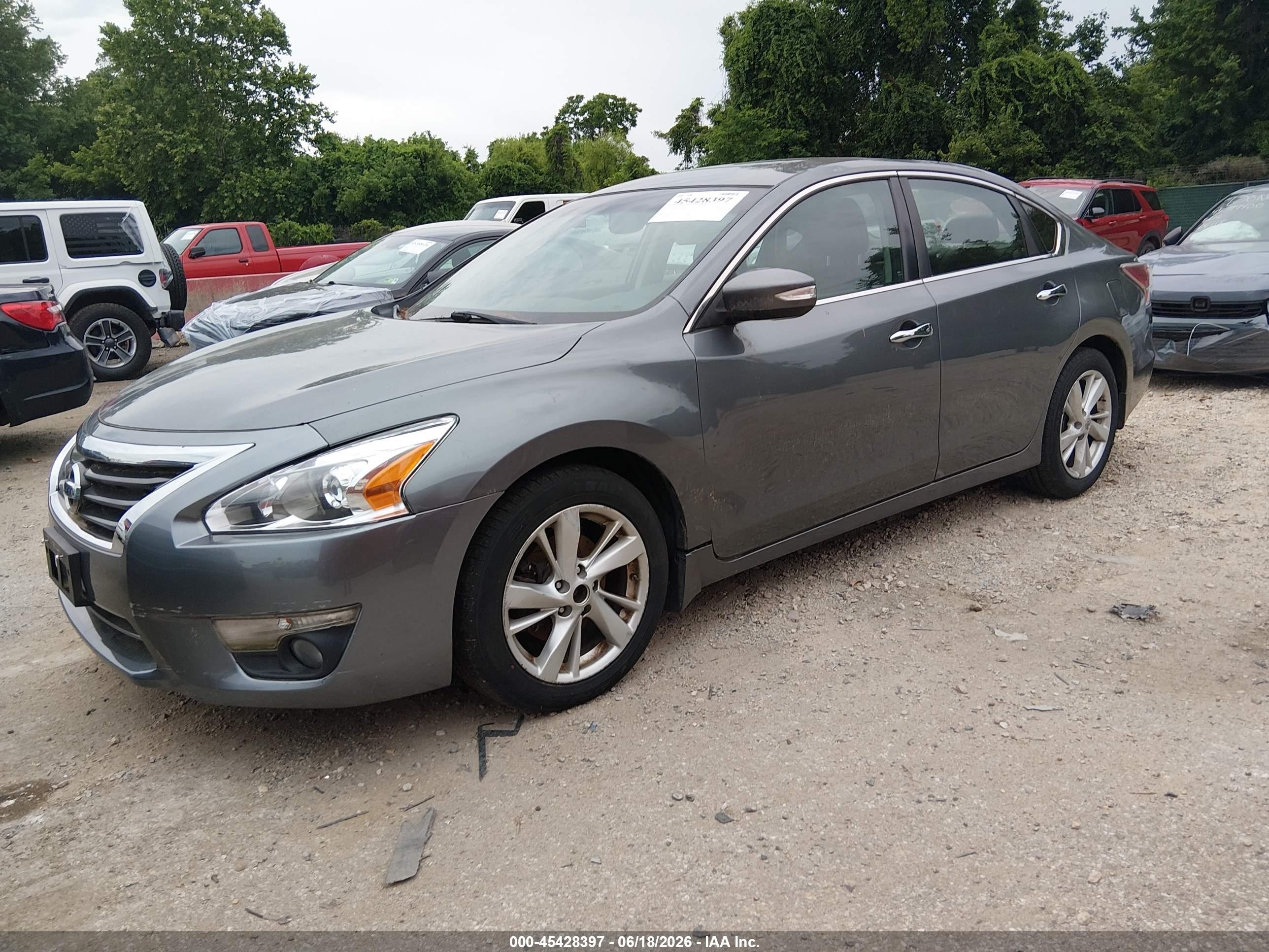 2015 Nissan Altima 2.5 Sl Gray vin: 1N4AL3AP4FN889282