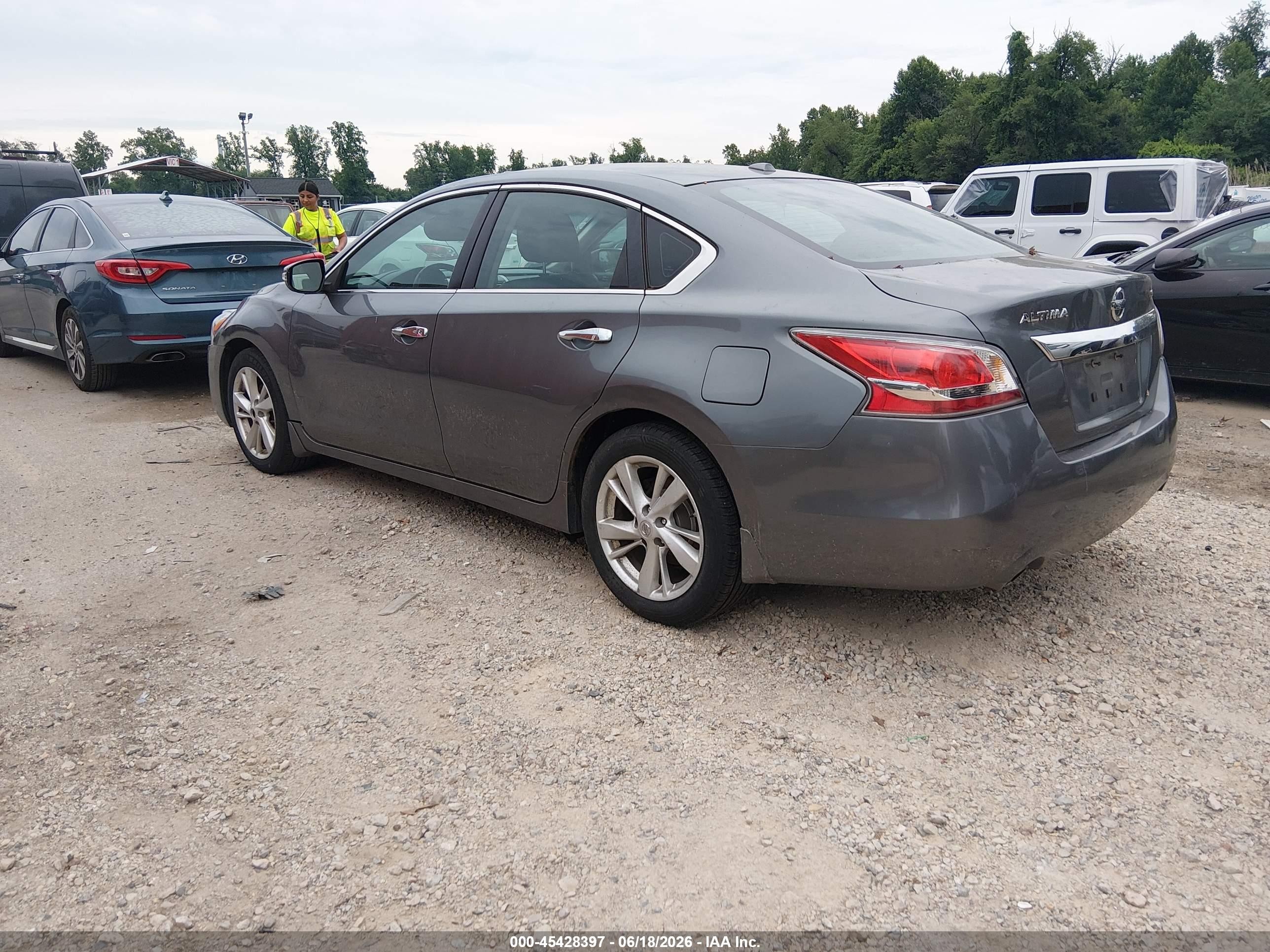 2015 Nissan Altima 2.5 Sl Gray vin: 1N4AL3AP4FN889282