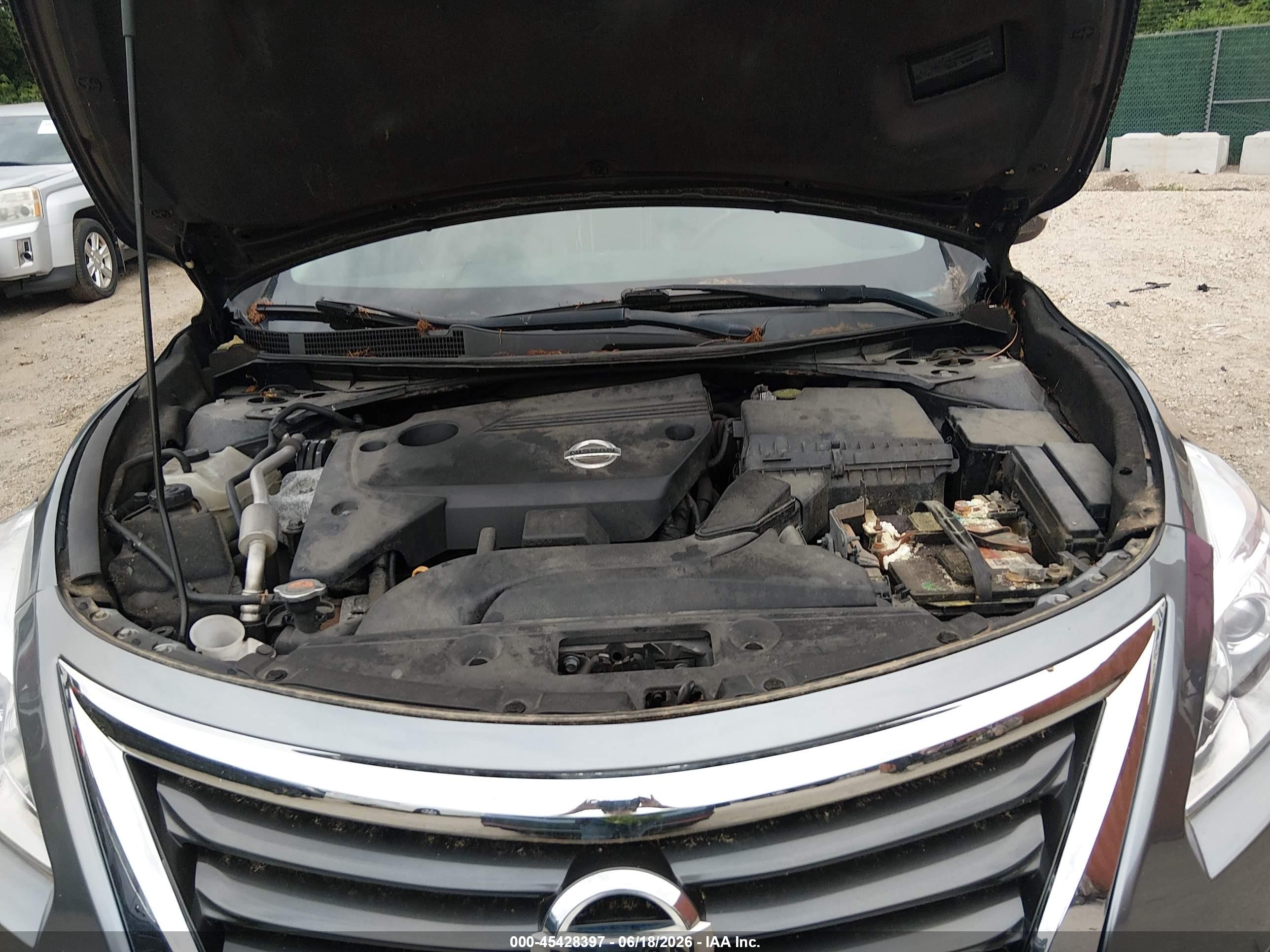 2015 Nissan Altima 2.5 Sl Gray vin: 1N4AL3AP4FN889282