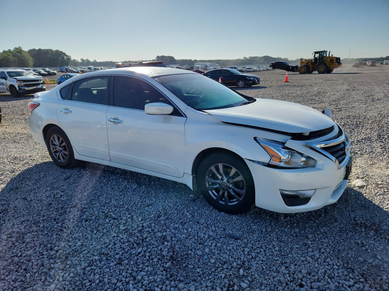 2015 Nissan Altima 2.5 S White vin: 1N4AL3AP4FN899052