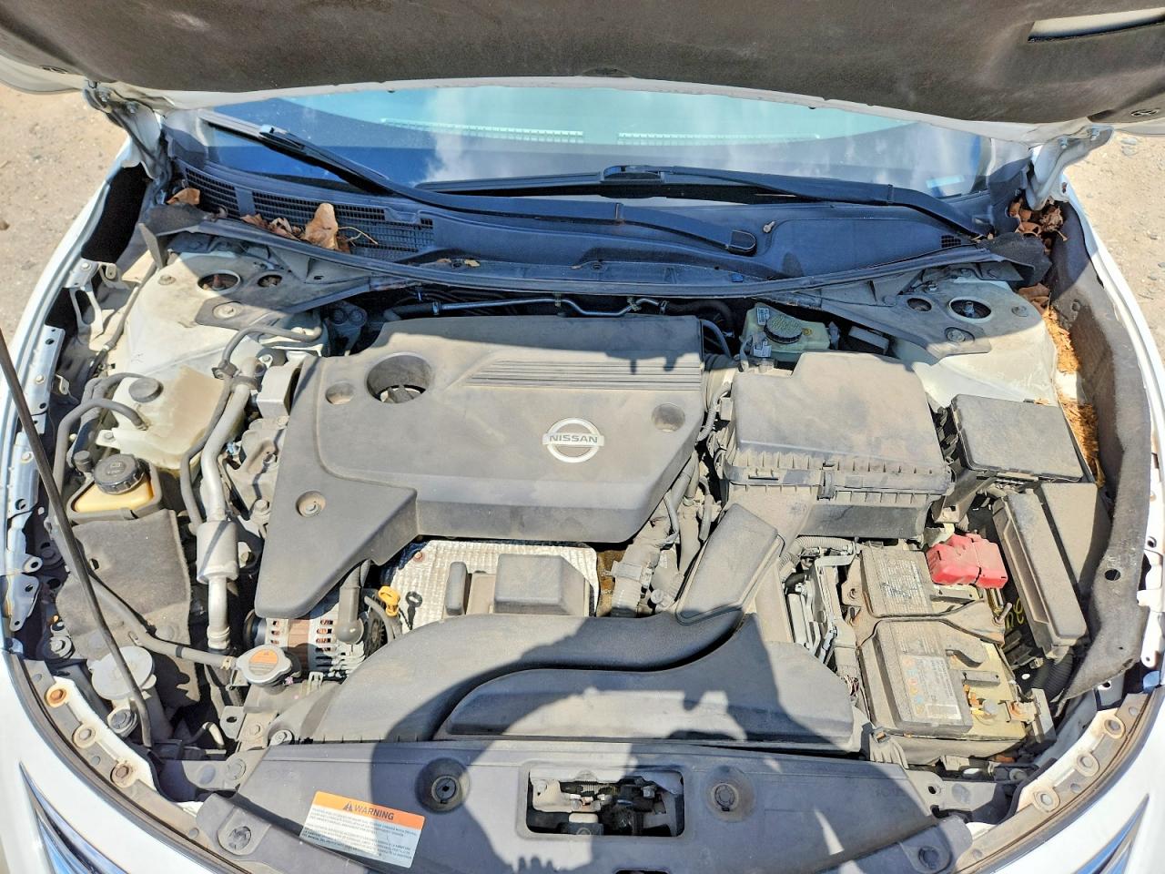 2015 Nissan Altima 2.5 S White vin: 1N4AL3AP4FN900684