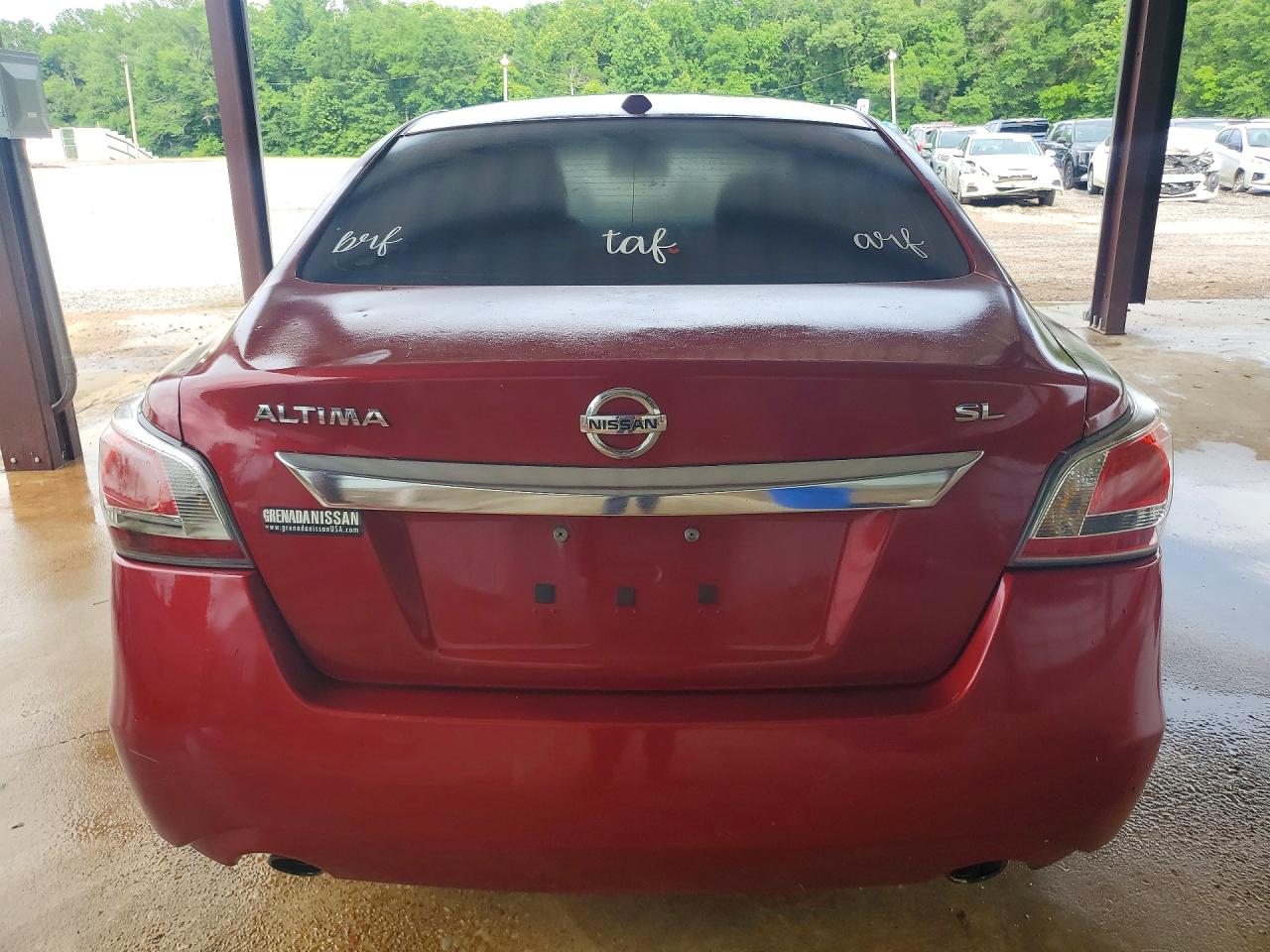 2015 Nissan Altima 2.5 Sl Red vin: 1N4AL3AP4FN900877