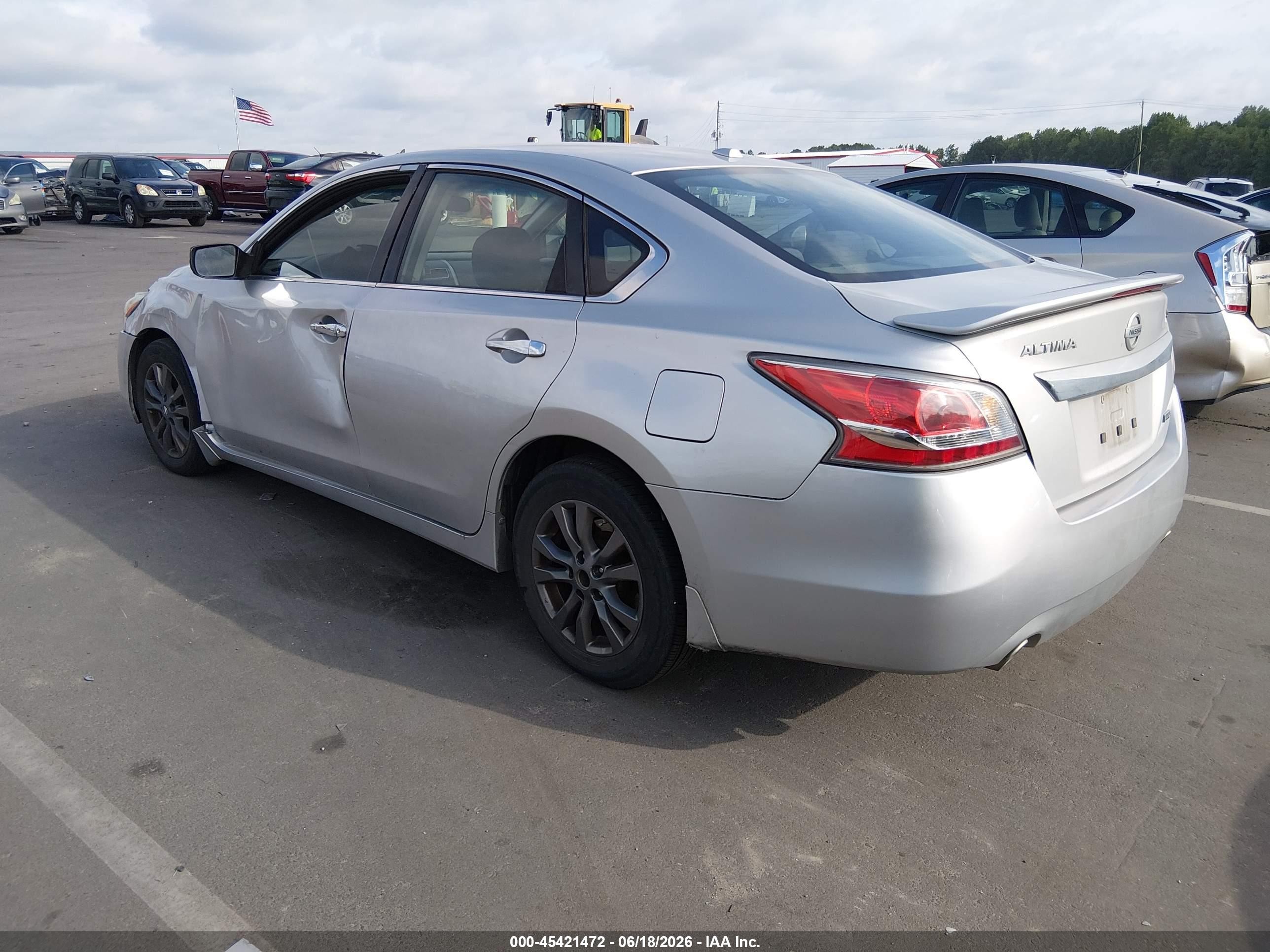 2015 Nissan Altima 2.5 S Silver vin: 1N4AL3AP4FN902600