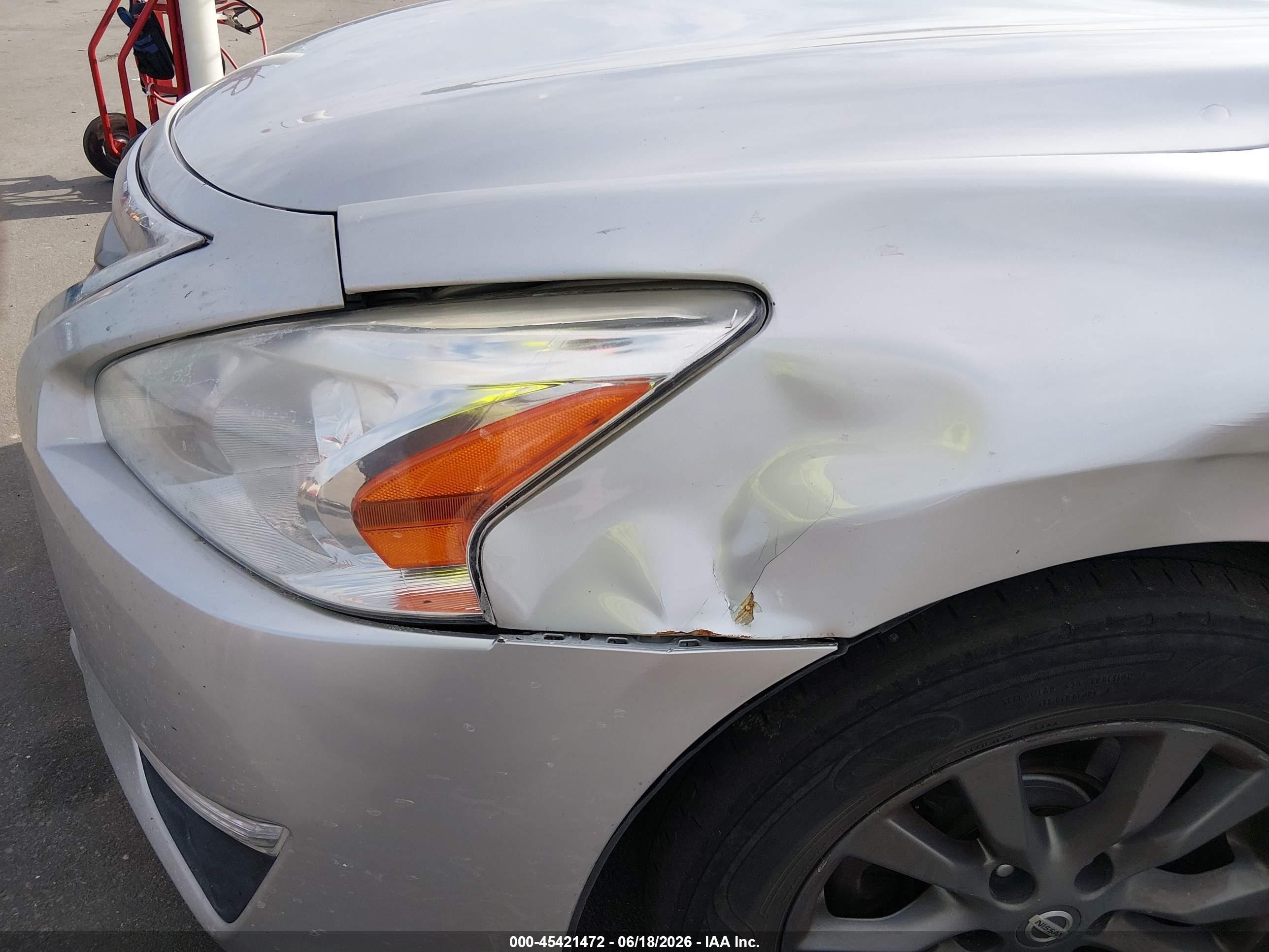 2015 Nissan Altima 2.5 S Silver vin: 1N4AL3AP4FN902600