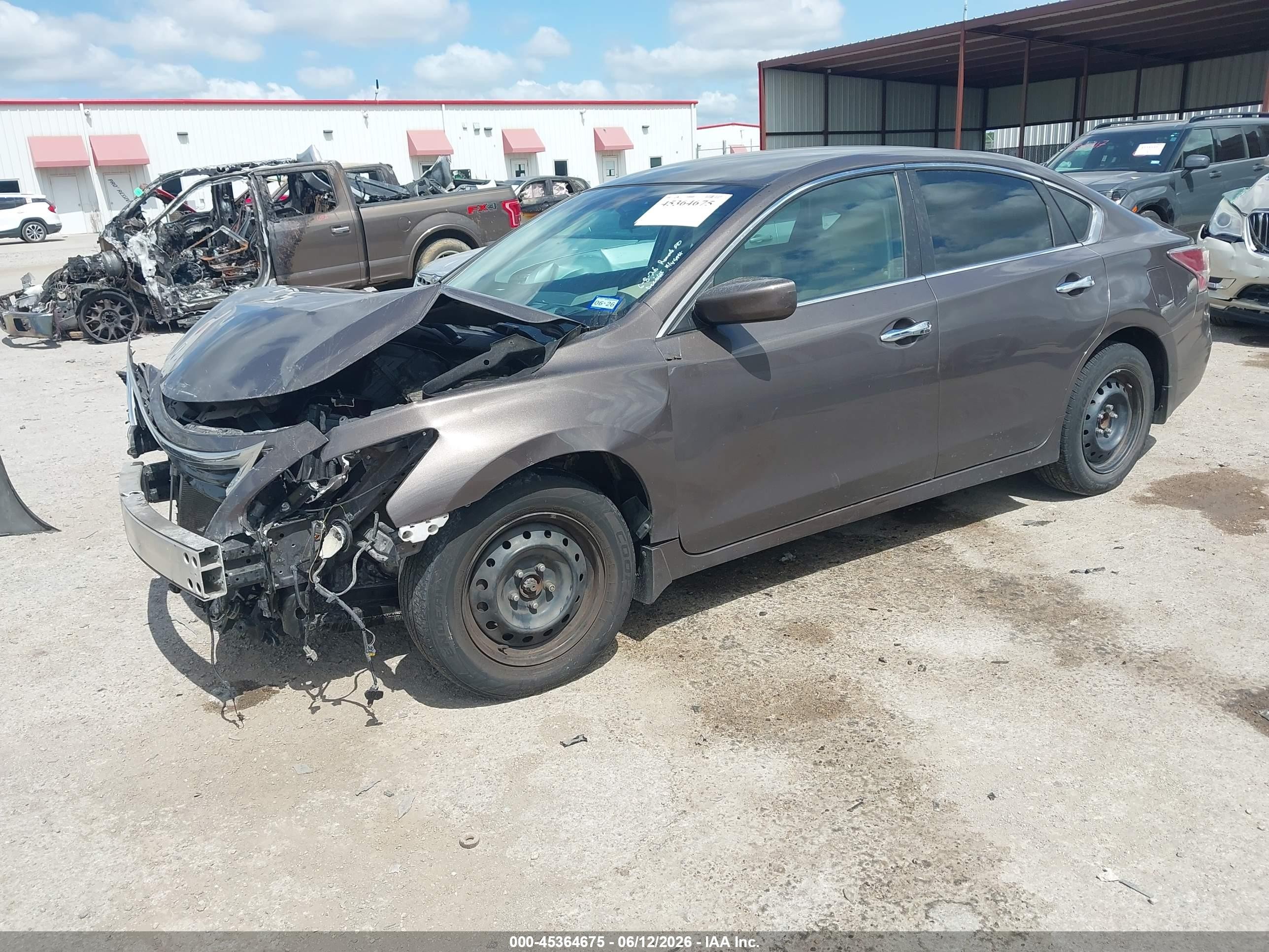 2015 Nissan Altima 2.5 S Brown vin: 1N4AL3AP4FN904122