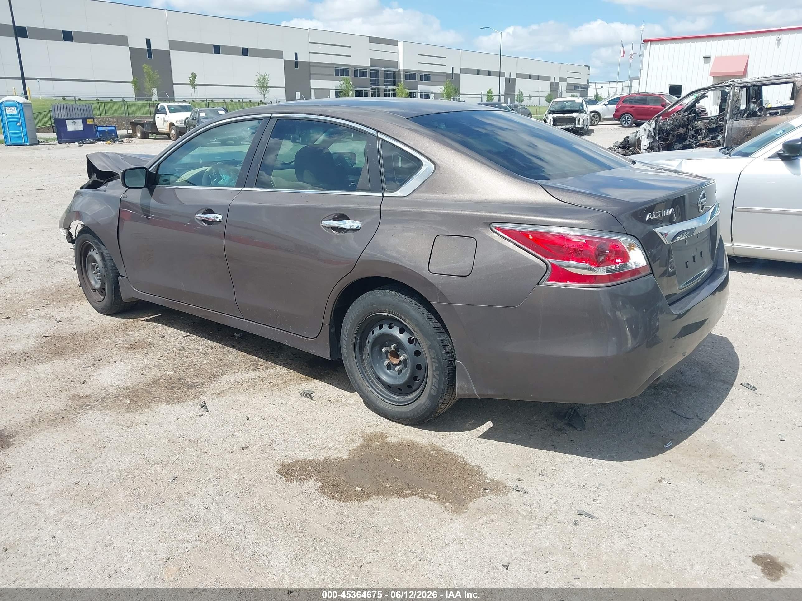 2015 Nissan Altima 2.5 S Brown vin: 1N4AL3AP4FN904122
