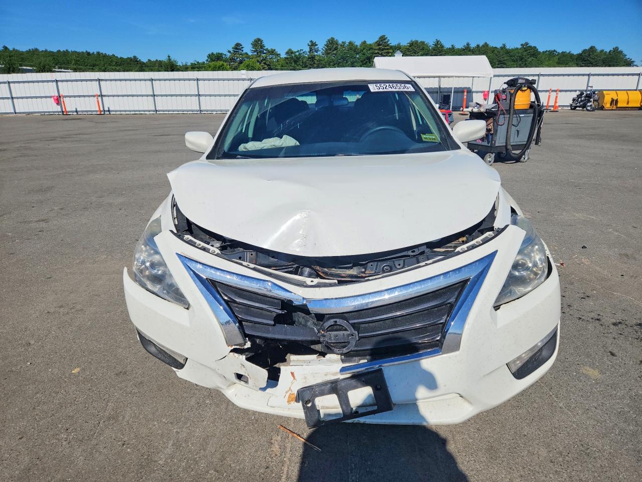 2015 Nissan Altima Белый vin: 1N4AL3AP4FN910468