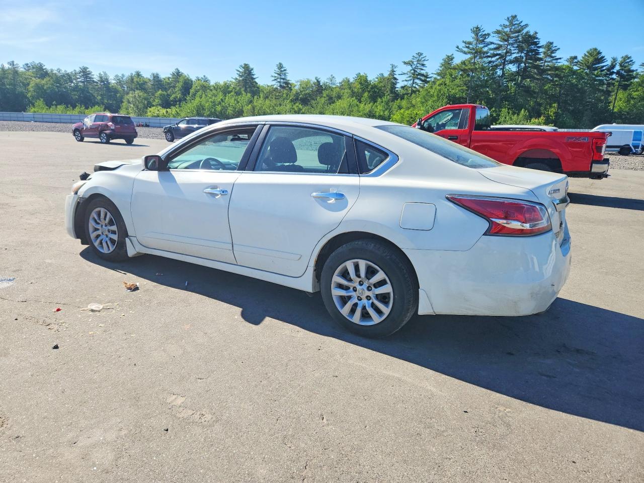 2015 Nissan Altima Белый vin: 1N4AL3AP4FN910468