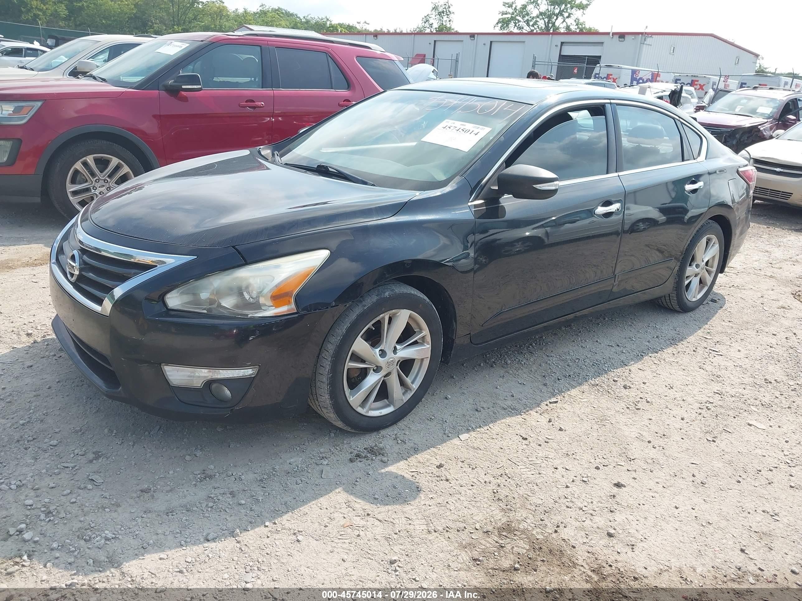 2015 Nissan Altima 2.5 Sl Black vin: 1N4AL3AP4FN911894