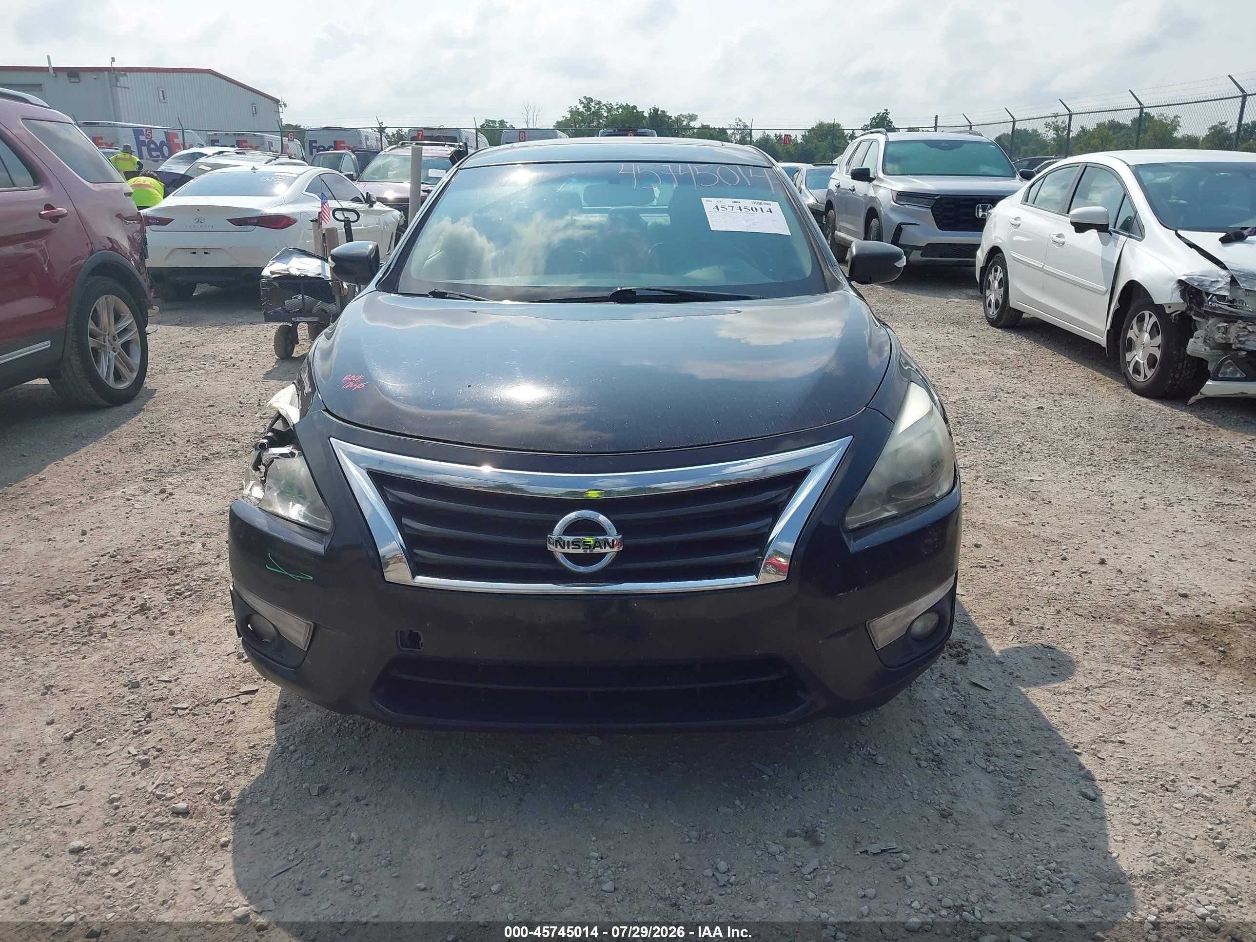 2015 Nissan Altima 2.5 Sl Black vin: 1N4AL3AP4FN911894