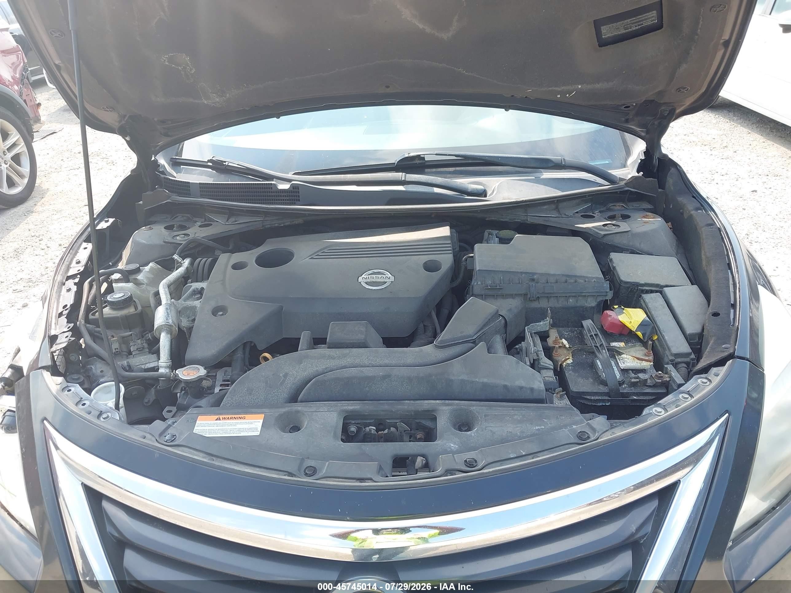 2015 Nissan Altima 2.5 Sl Black vin: 1N4AL3AP4FN911894