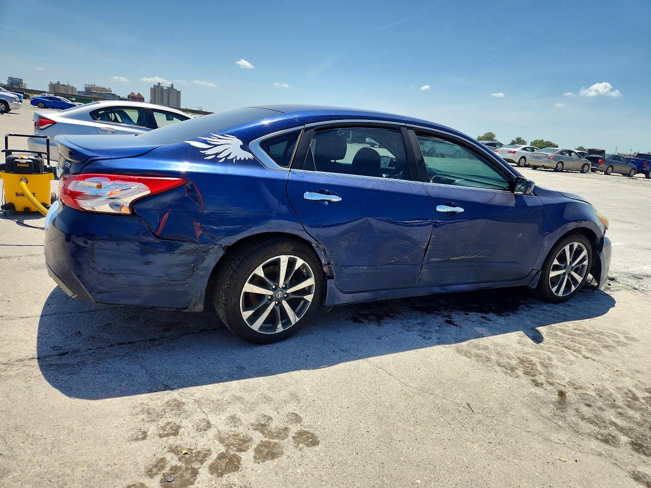 2016 Nissan Altima 2.5 Sr Blue vin: 1N4AL3AP4GC186813